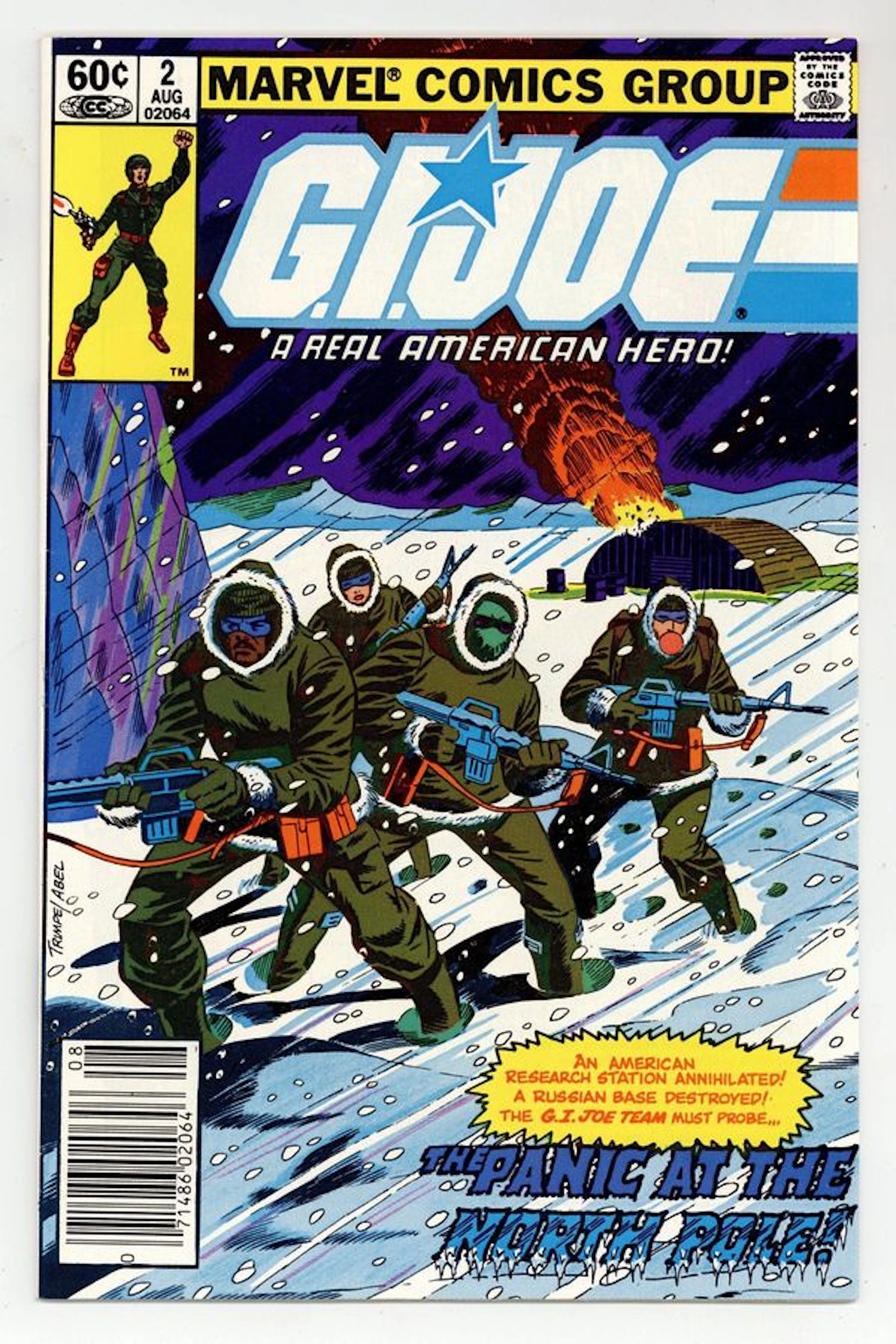 GI Joe A Real American Hero (1982 Marvel) 2N VF 8.0
