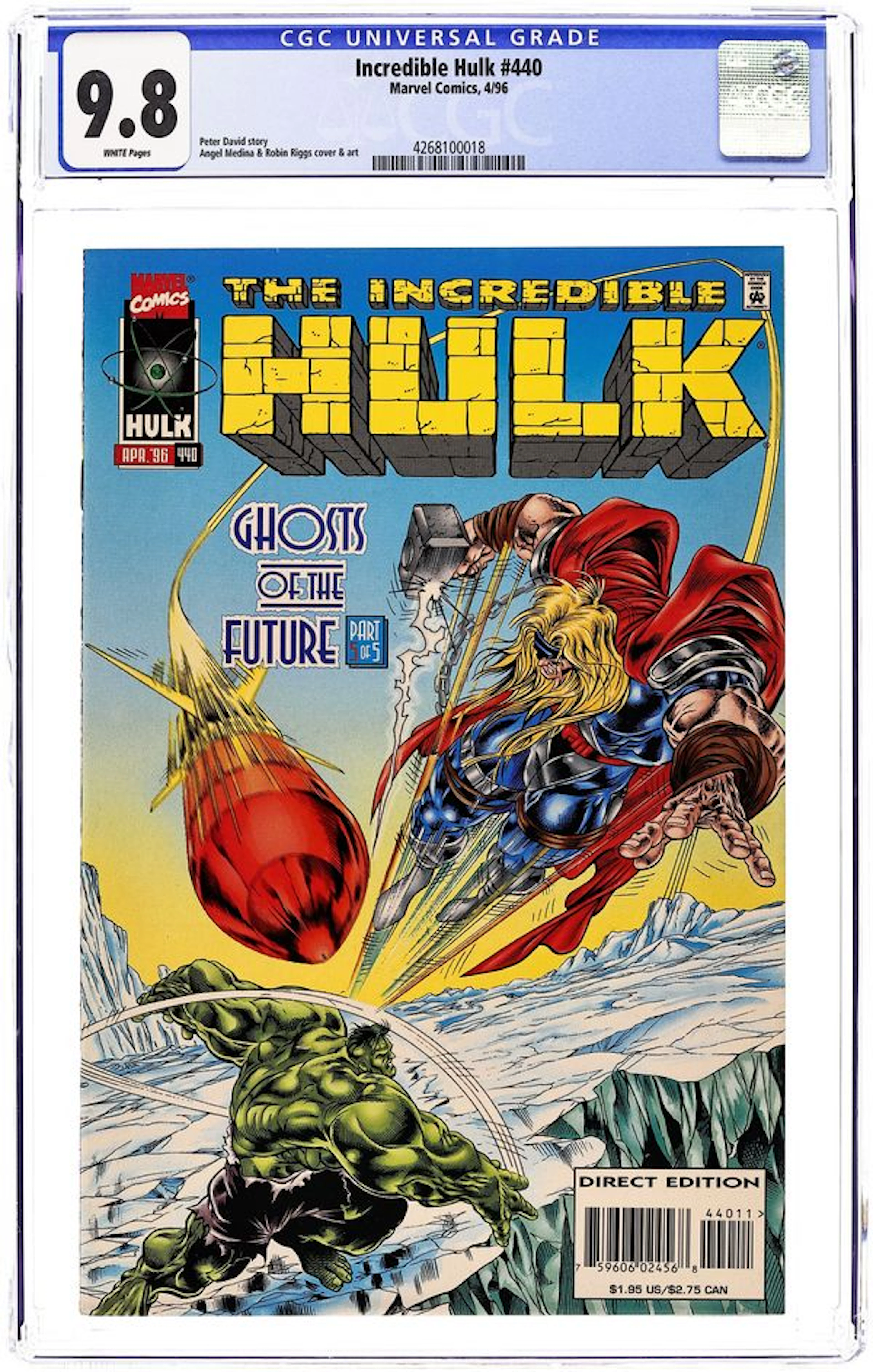 Incredible Hulk (1962 Marvel 1st Series) 440 CGC 9.8