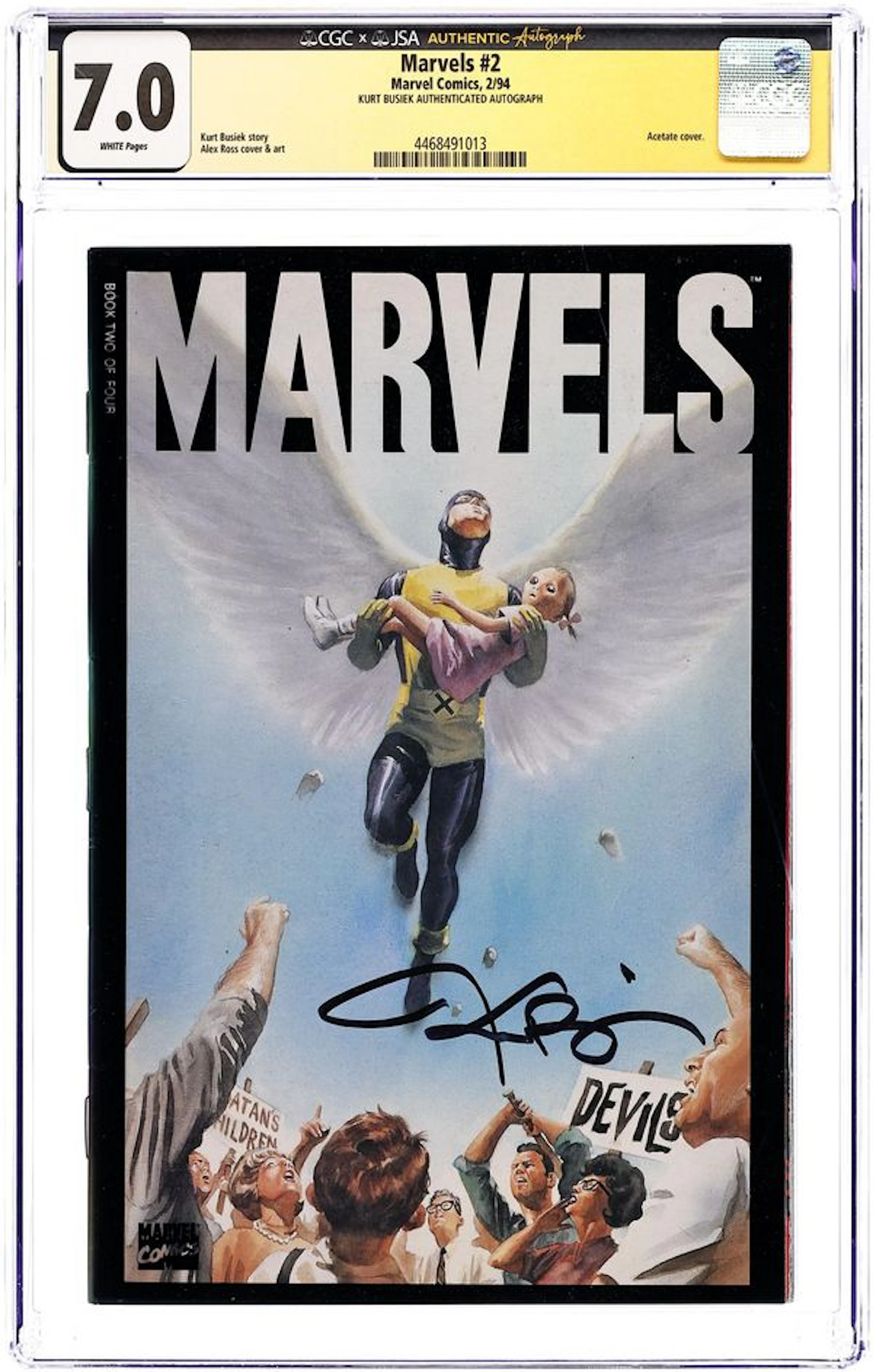 Marvels (1994) 2 CGC 7.0 JSA