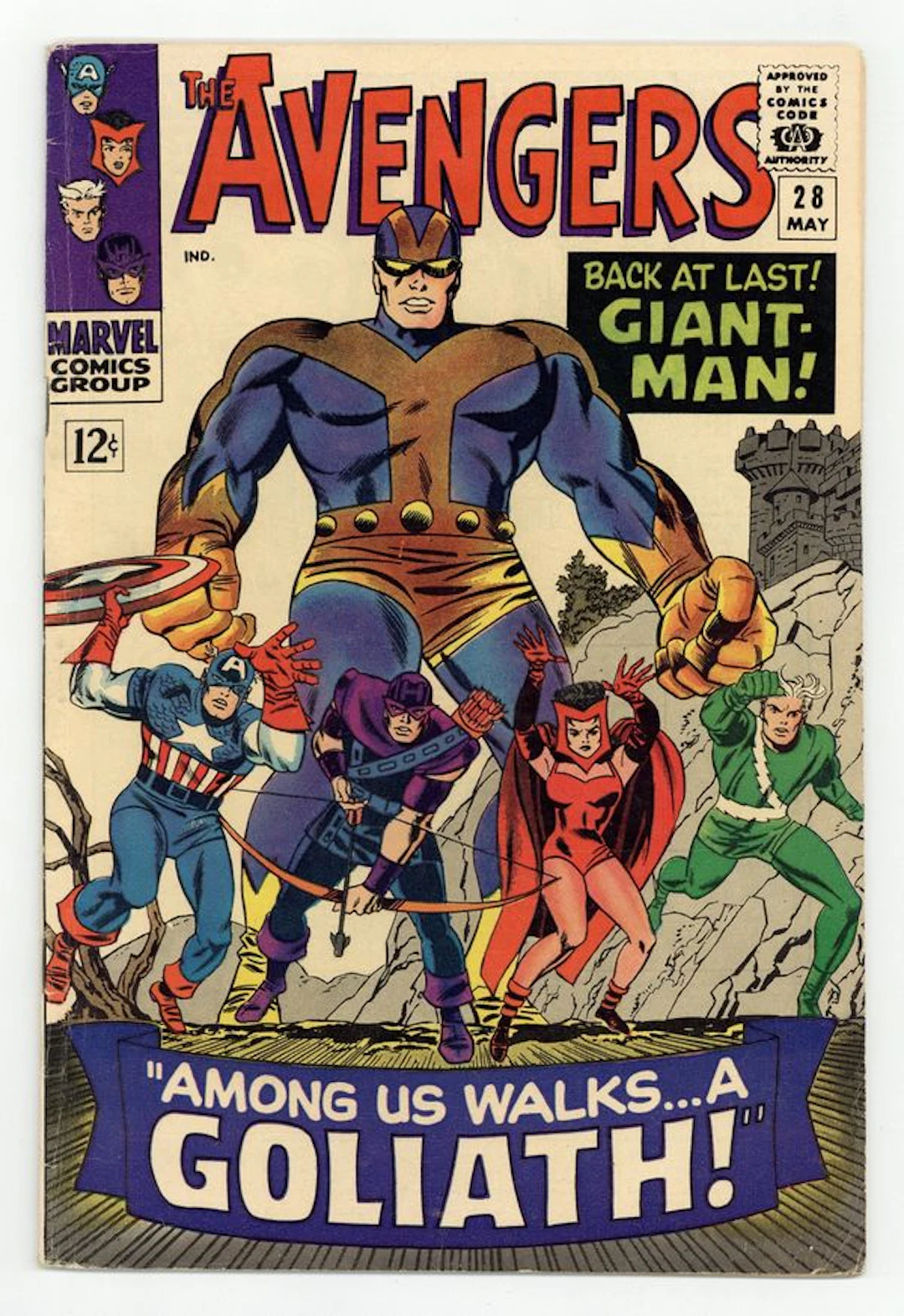 Avengers (1963 1st Series) 28 VG 4.0