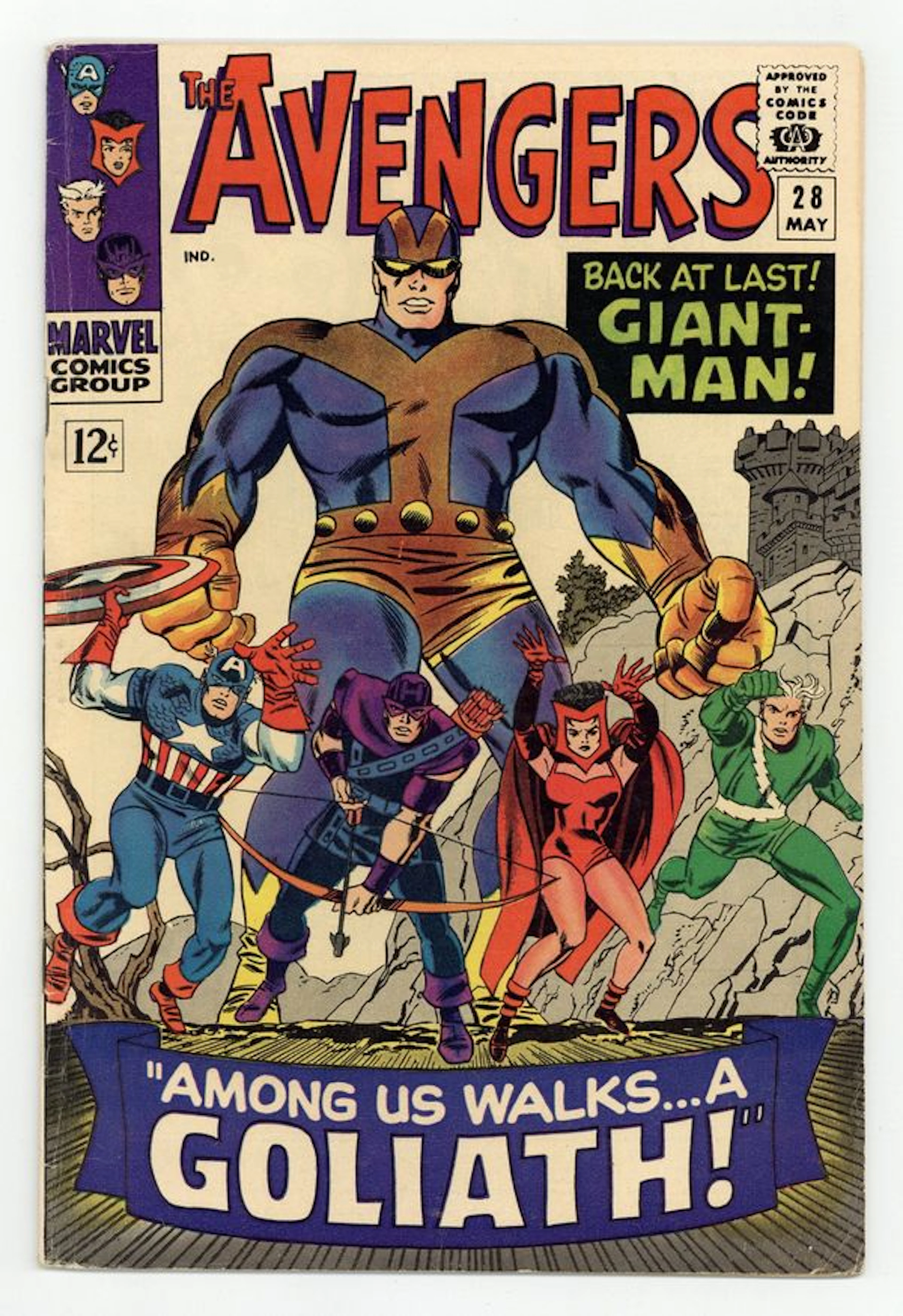 Avengers (1963 1st Series) 28 VG 4.0