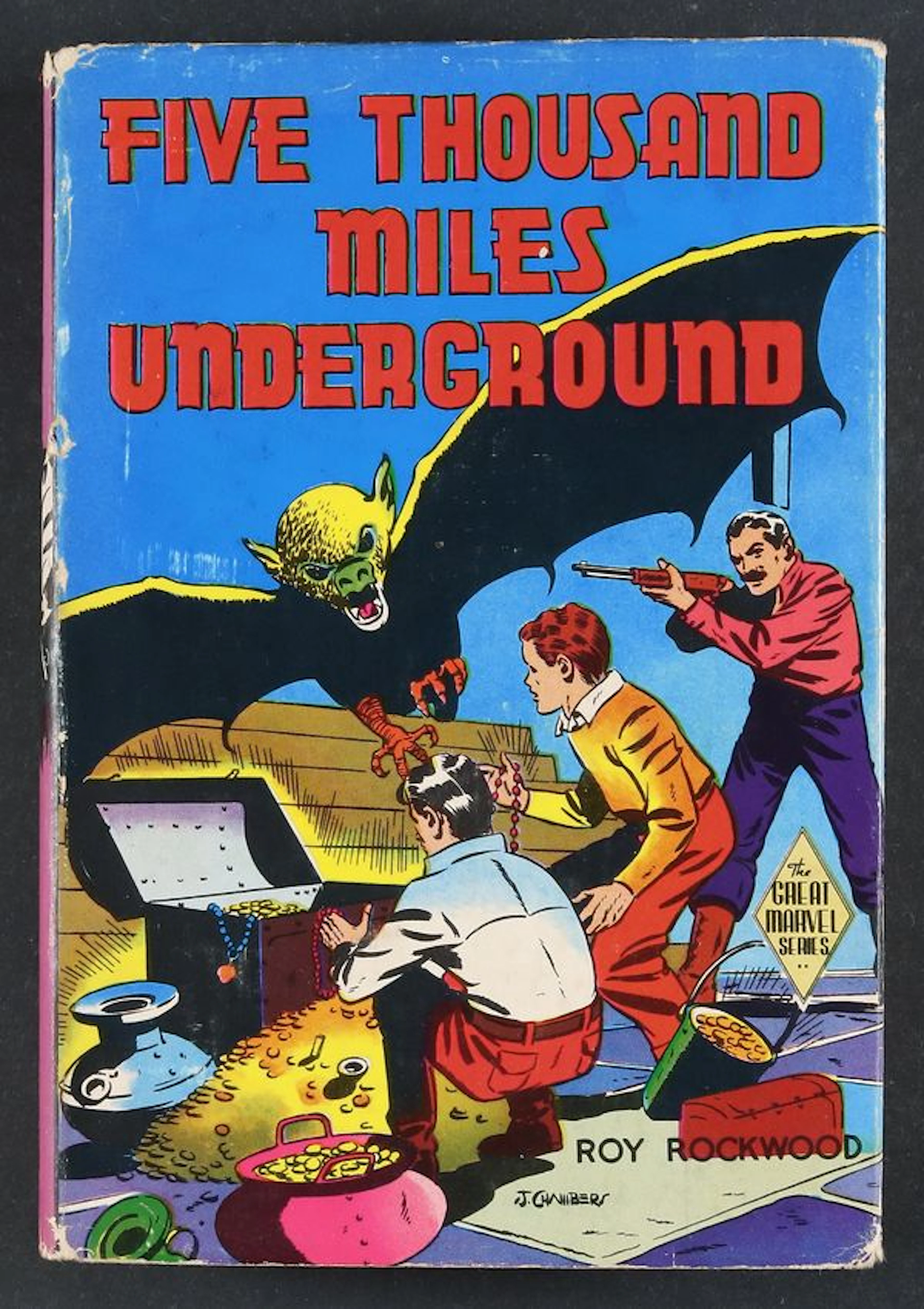 Five Thousand Miles Underground HC (c.1935 Whitman) VG+ 4.5