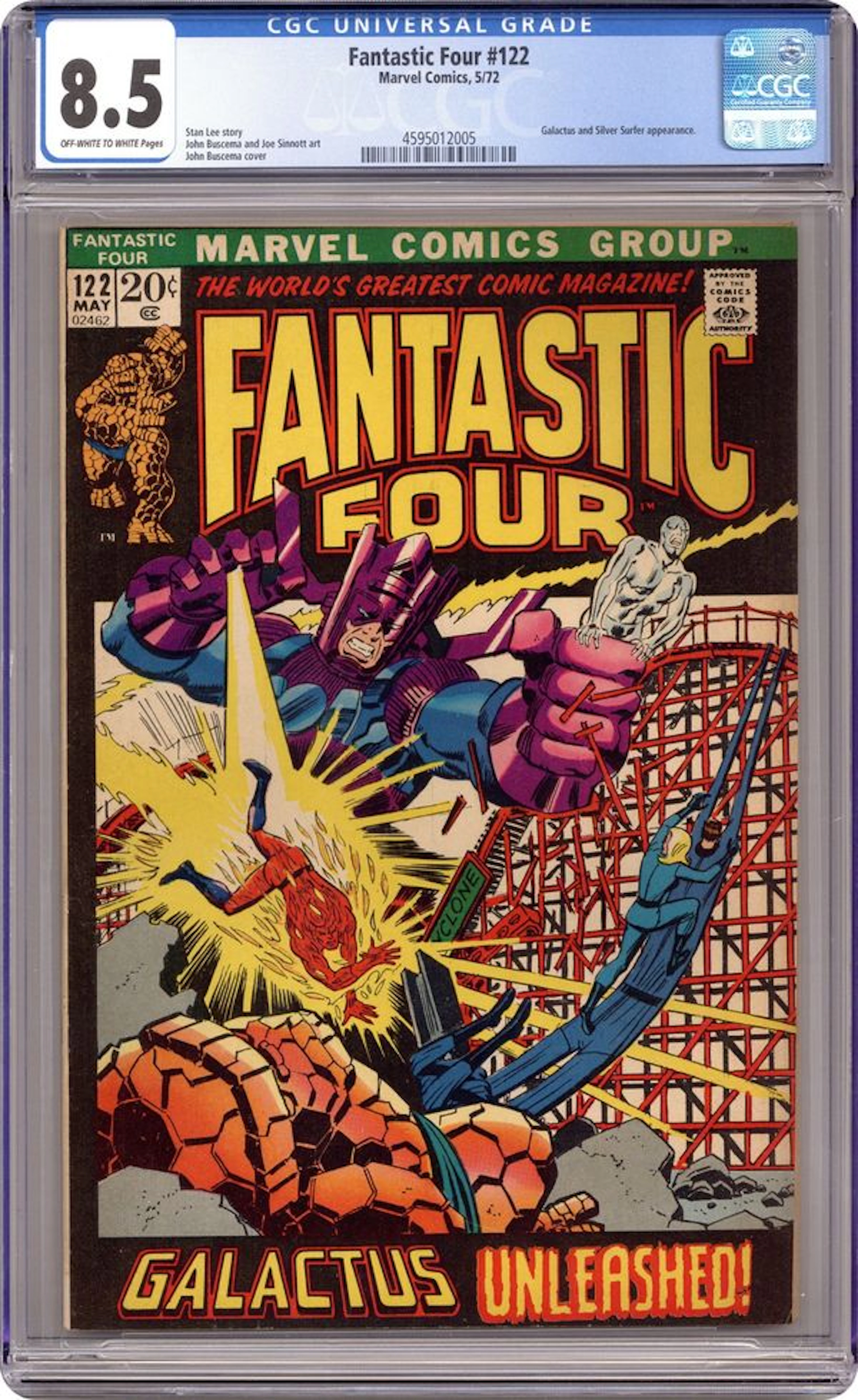 Fantastic Four (1961 1st Series) 122 CGC 8.5