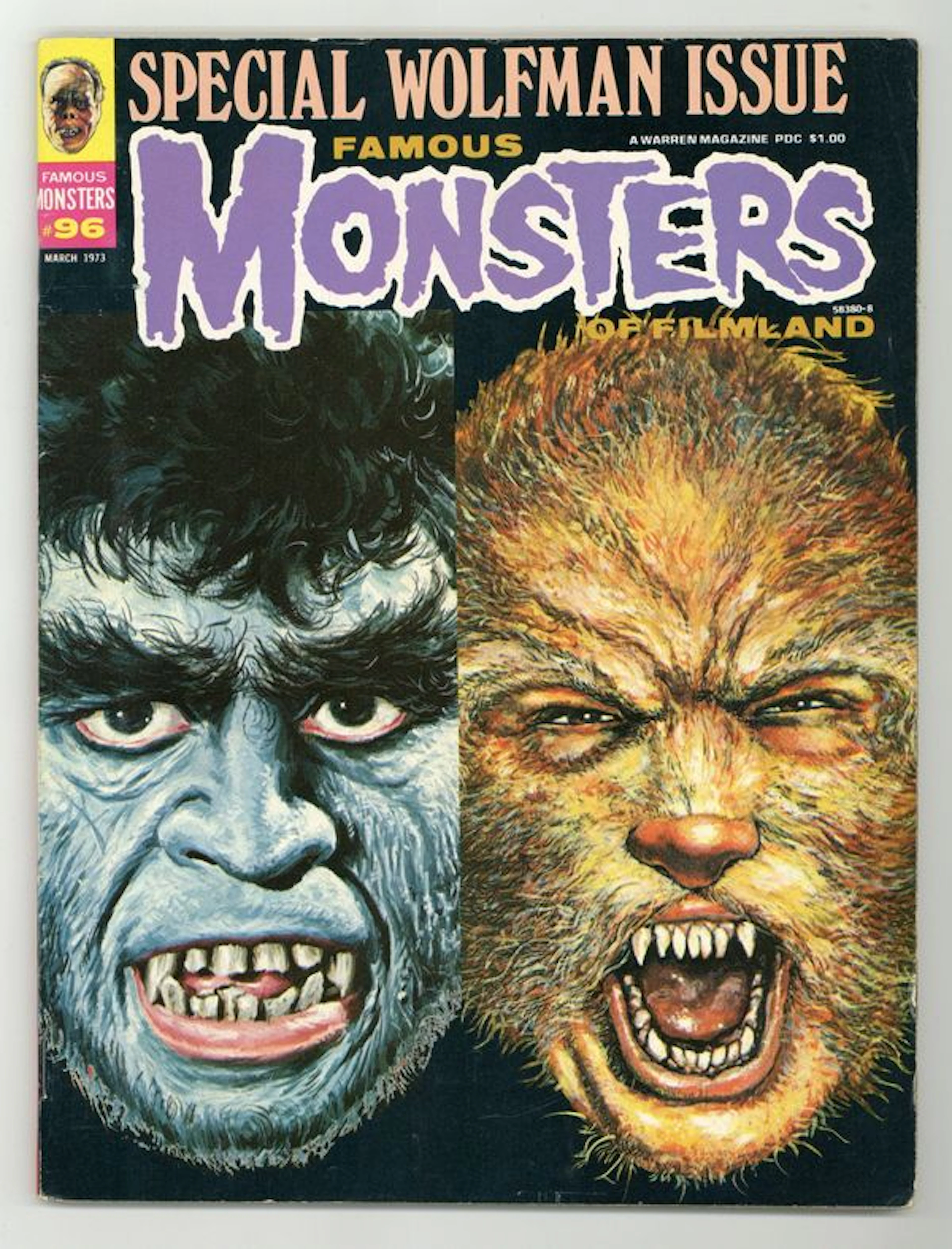 Famous Monsters of Filmland (1958) Magazine 96 VG/FN 5.0