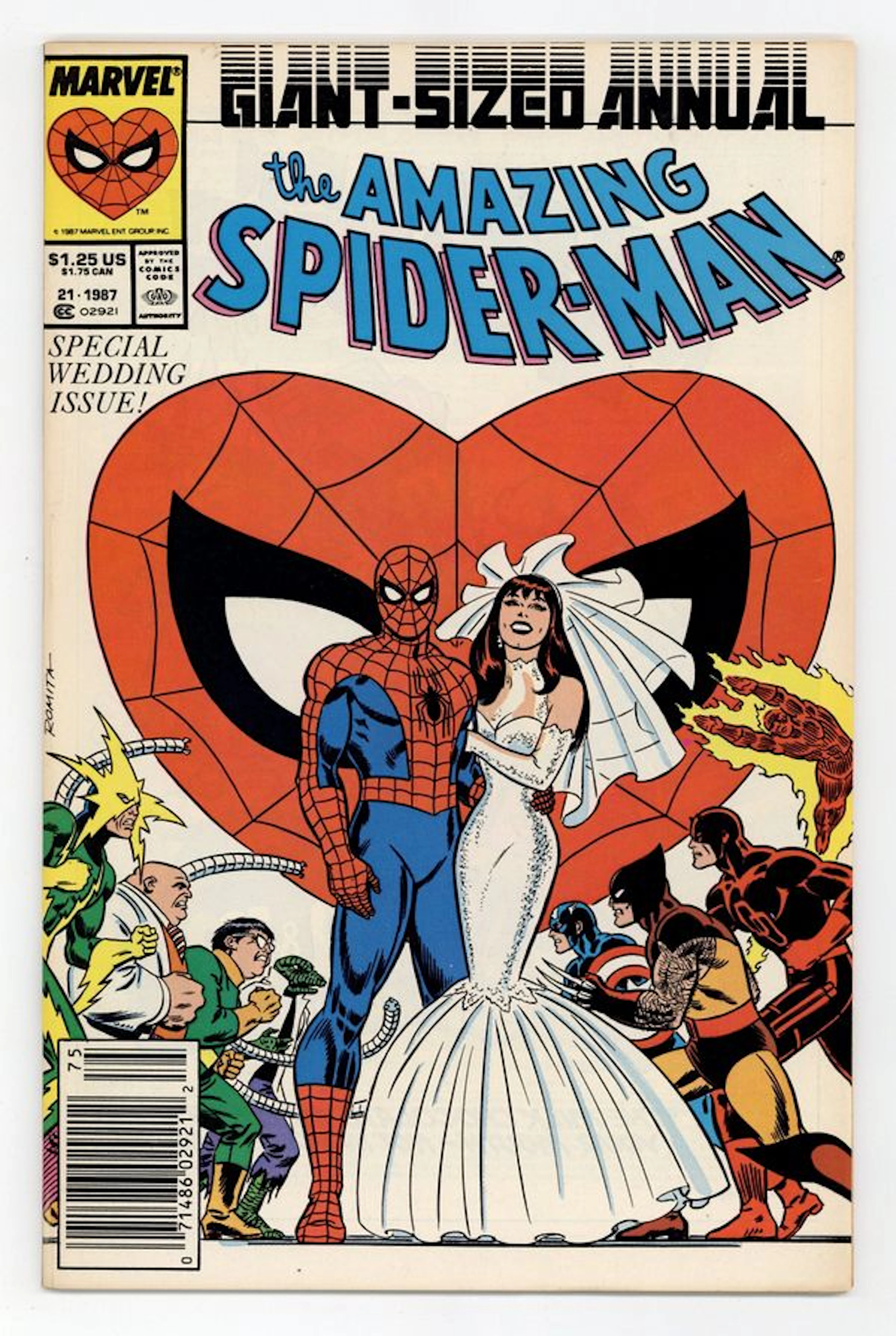 Amazing Spider-Man (1963 1st Series) Annual 21N VG/FN 5.0