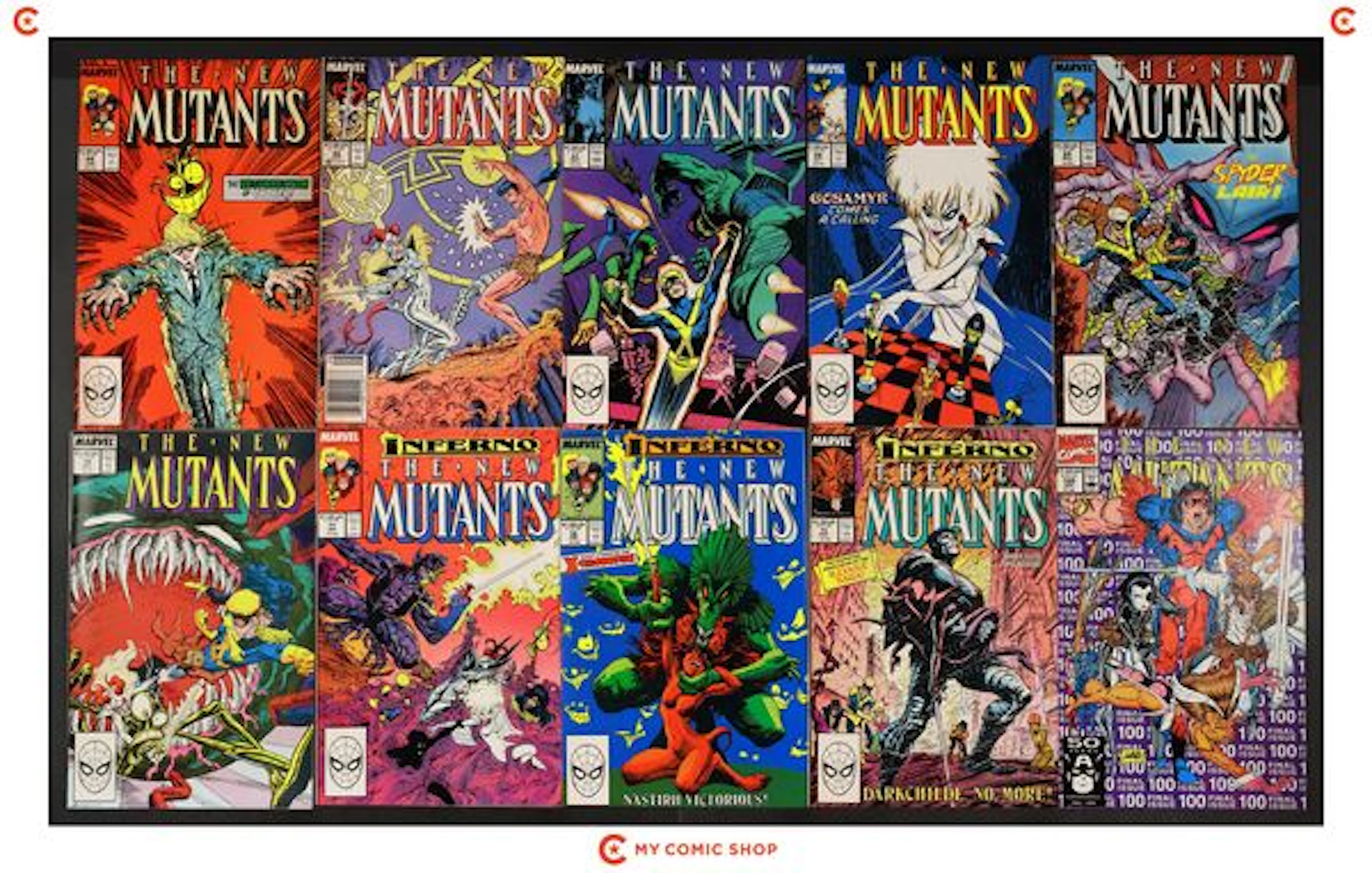 New Mutants Lot of 10