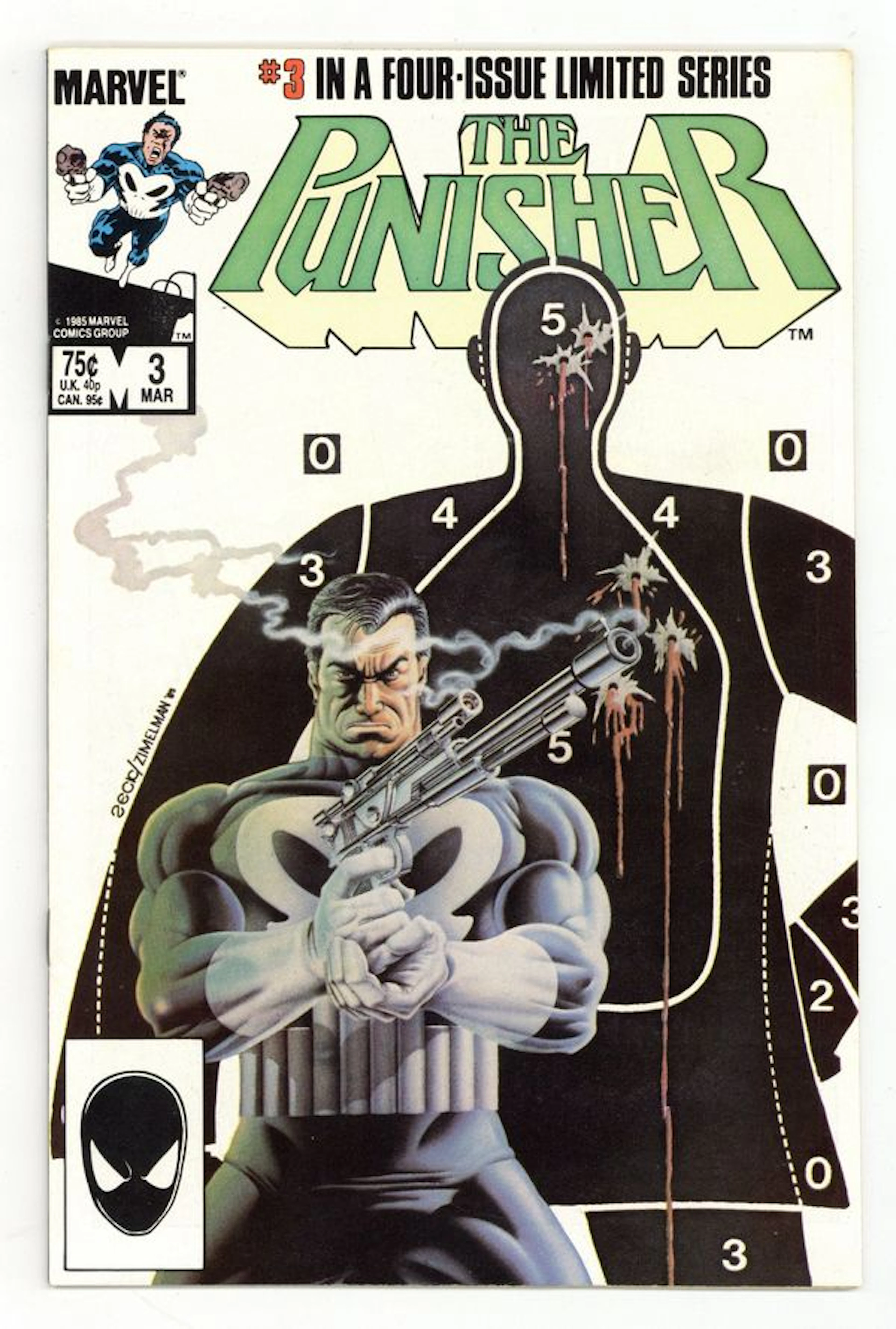 Punisher (1986 1st Series) 3D VF- 7.5