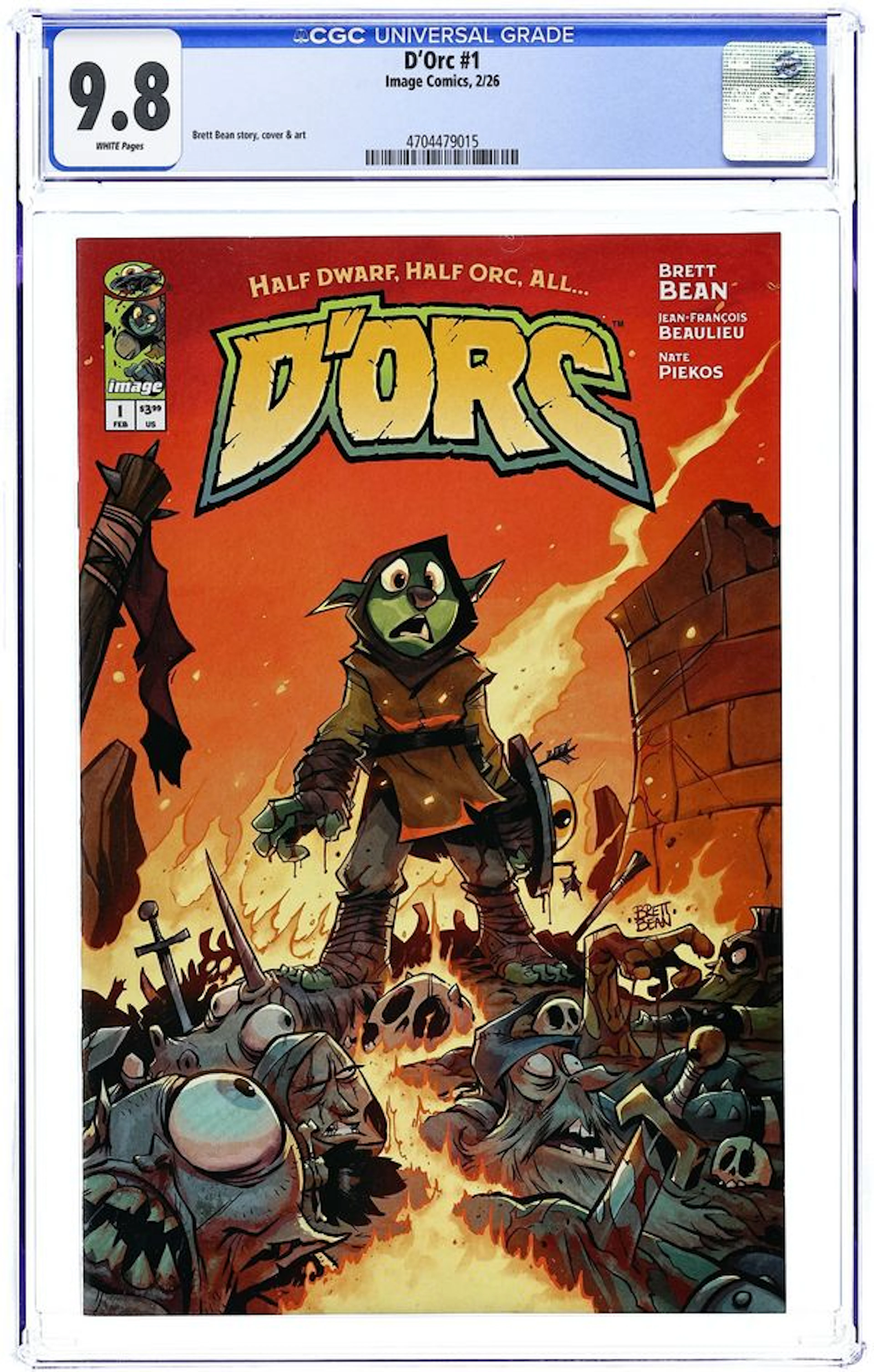 D'orc (2026 Image) 1A CGC 9.8