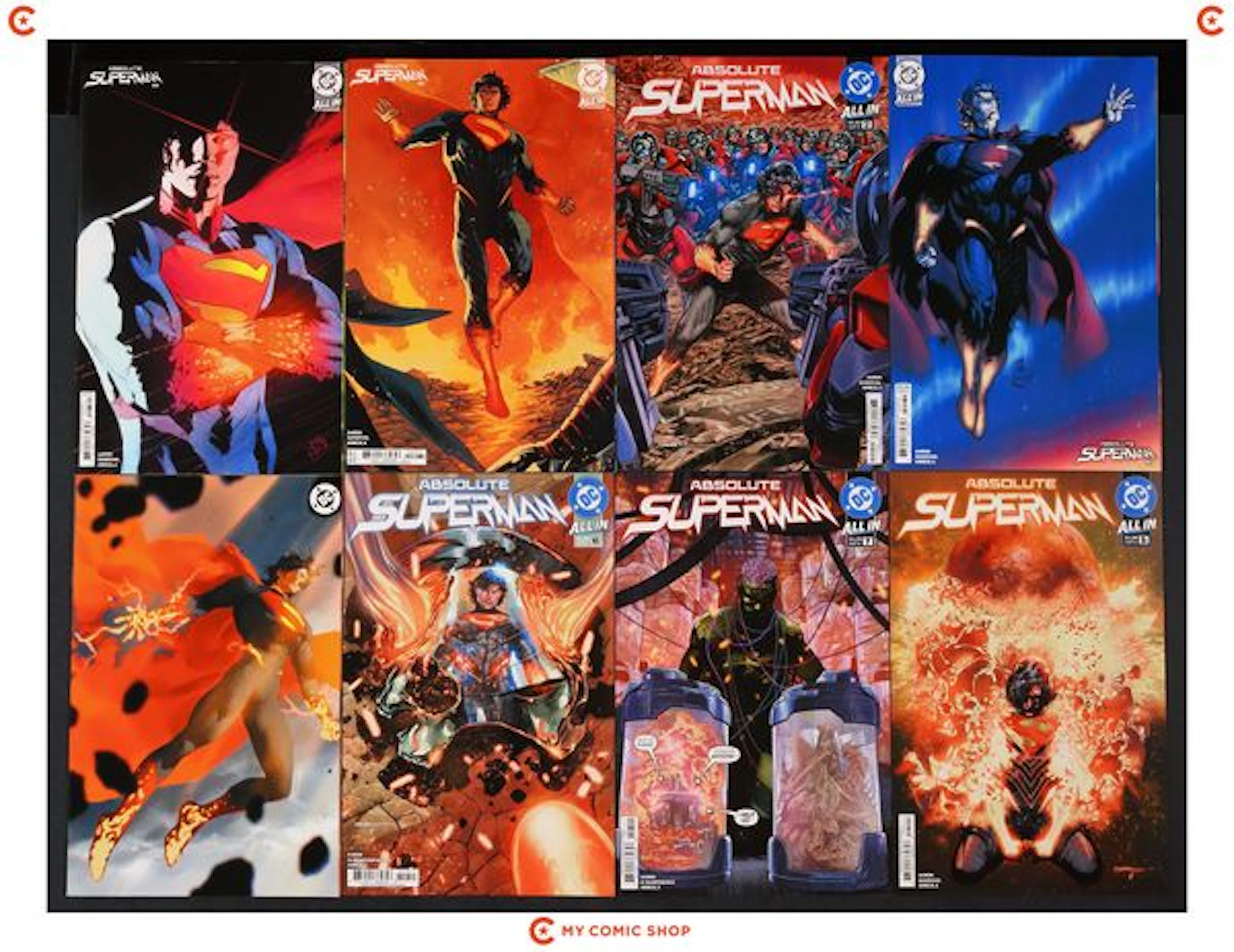 Absolute Superman Lot of 8