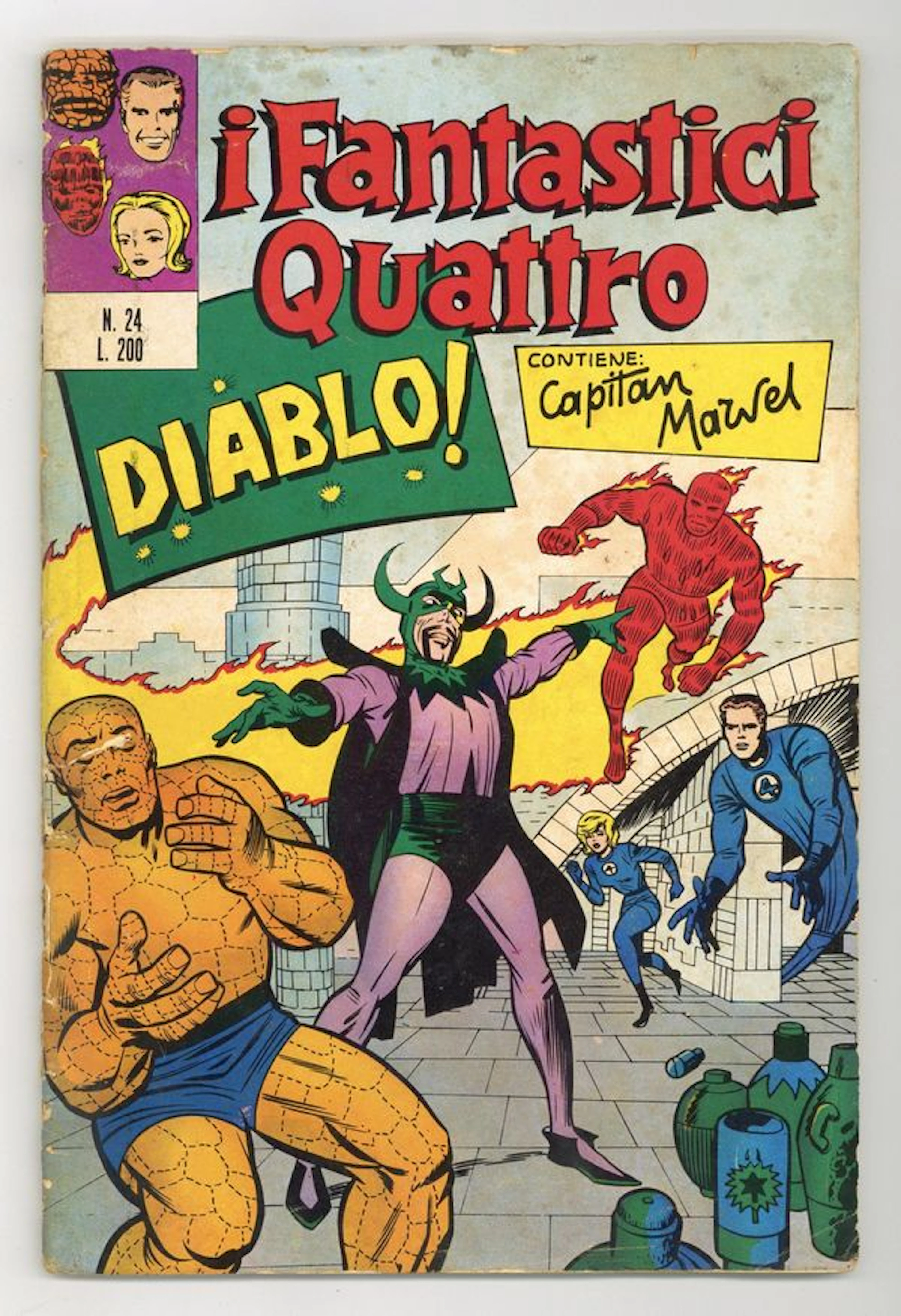 I Fantastici Quattro (Italian 1971-1981 Editoriale Corno) Fantastic