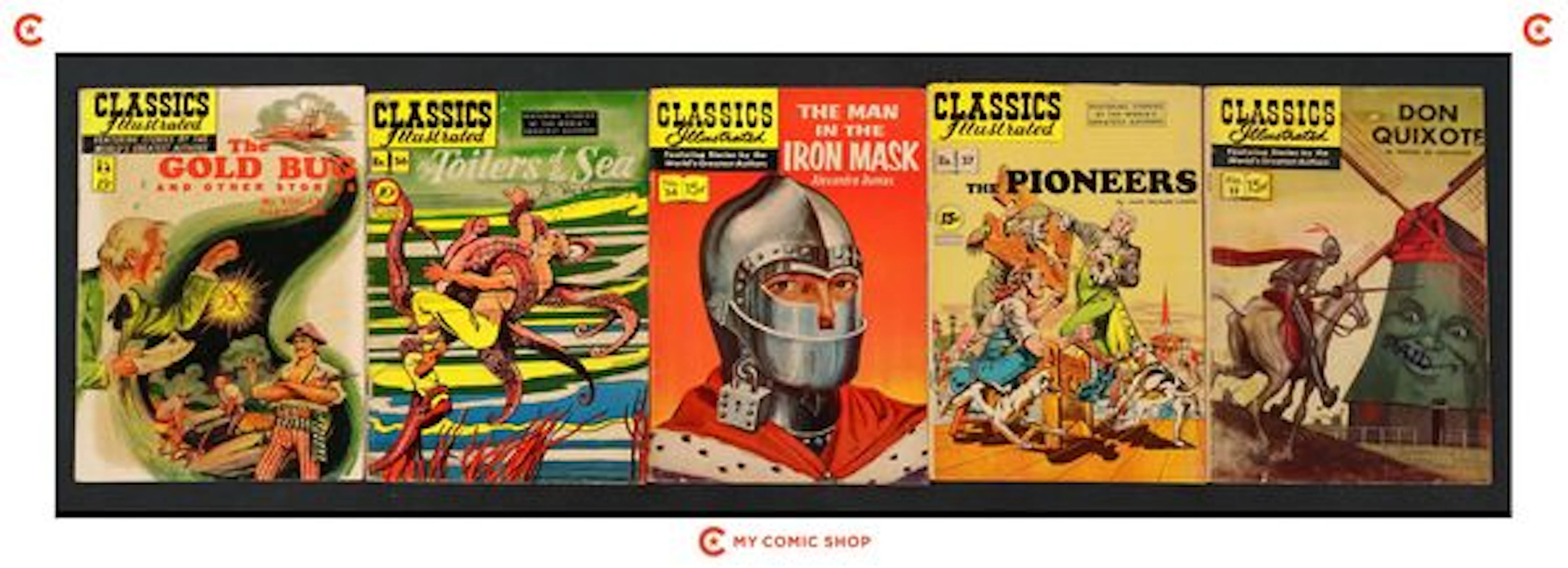 Classics Illustrated Lot of 5