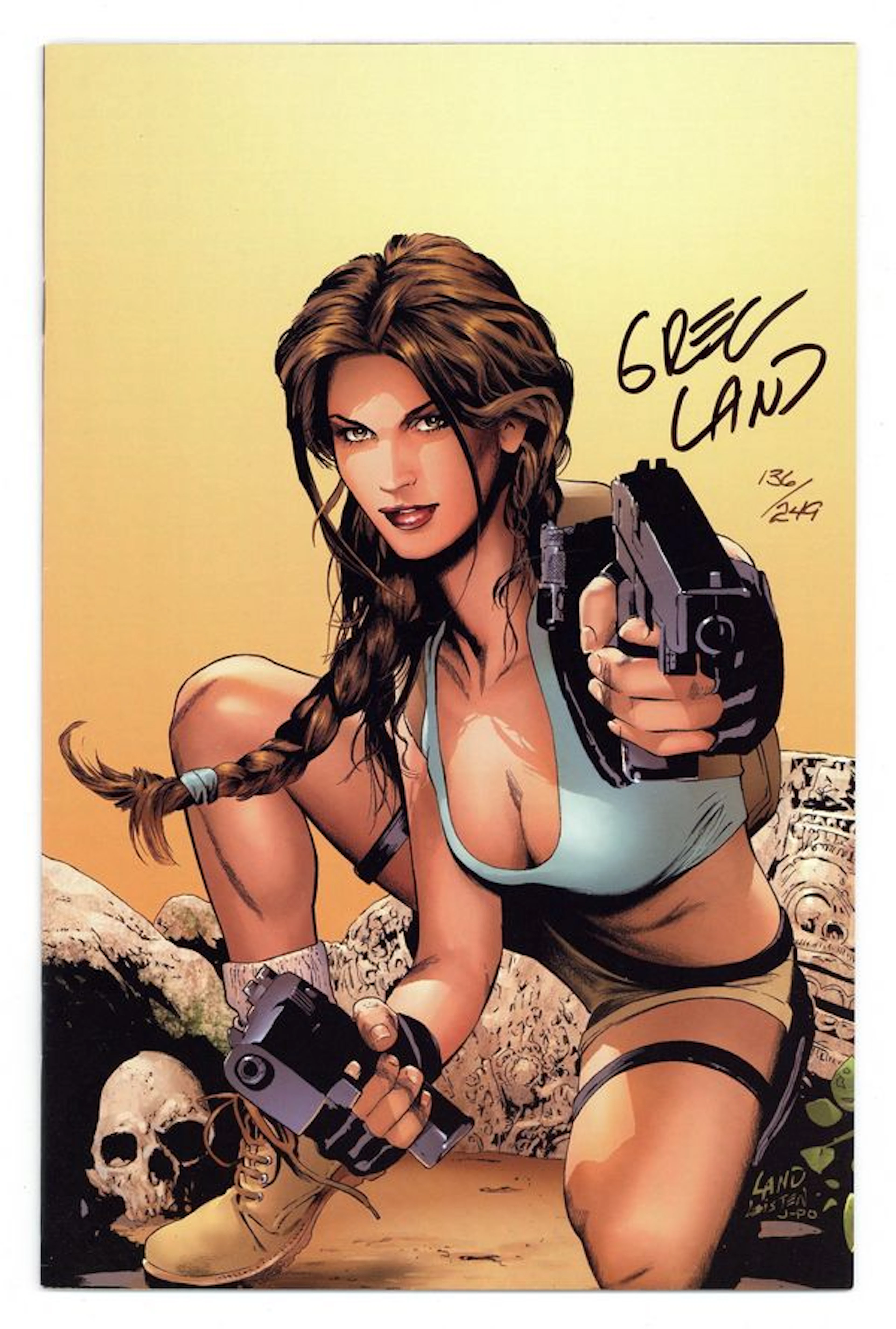 Tomb Raider (1999 Top Cow) 40DF.SIGNED VF/NM 9.0