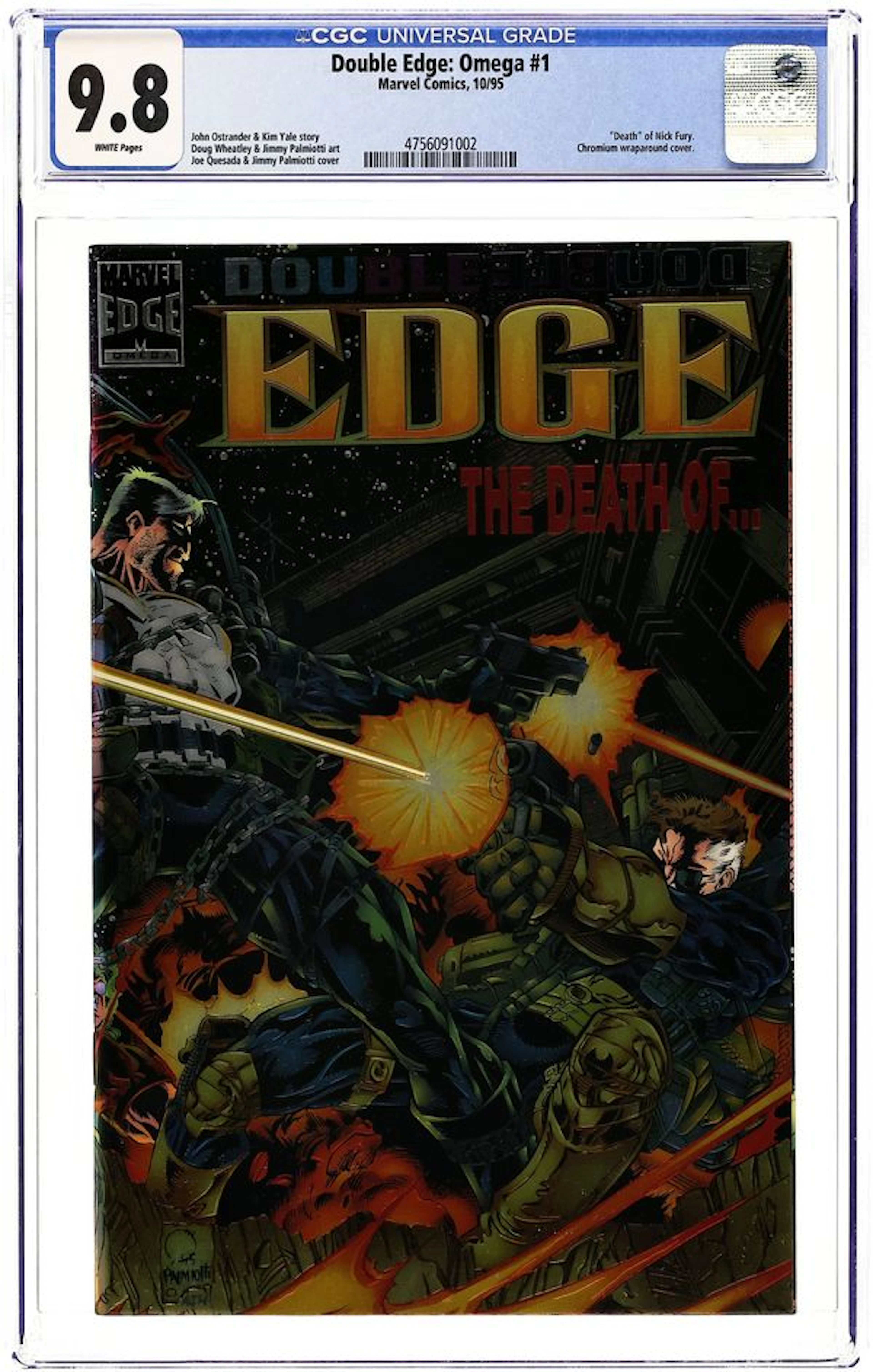 Double Edge (1995 Marvel Edge) OMEGA CGC 9.8