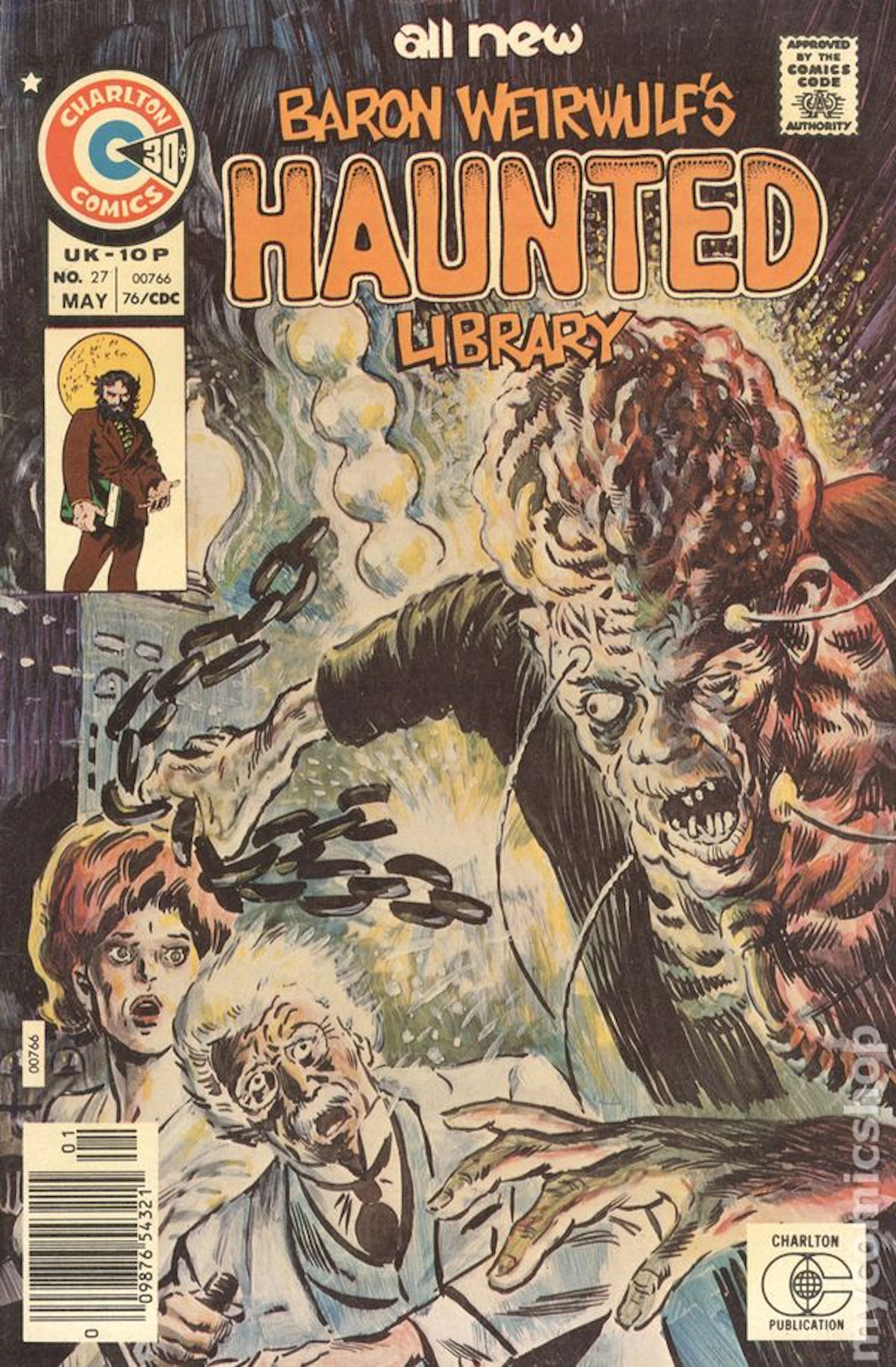 Haunted (1971 Charlton) 27 FN- 5.5