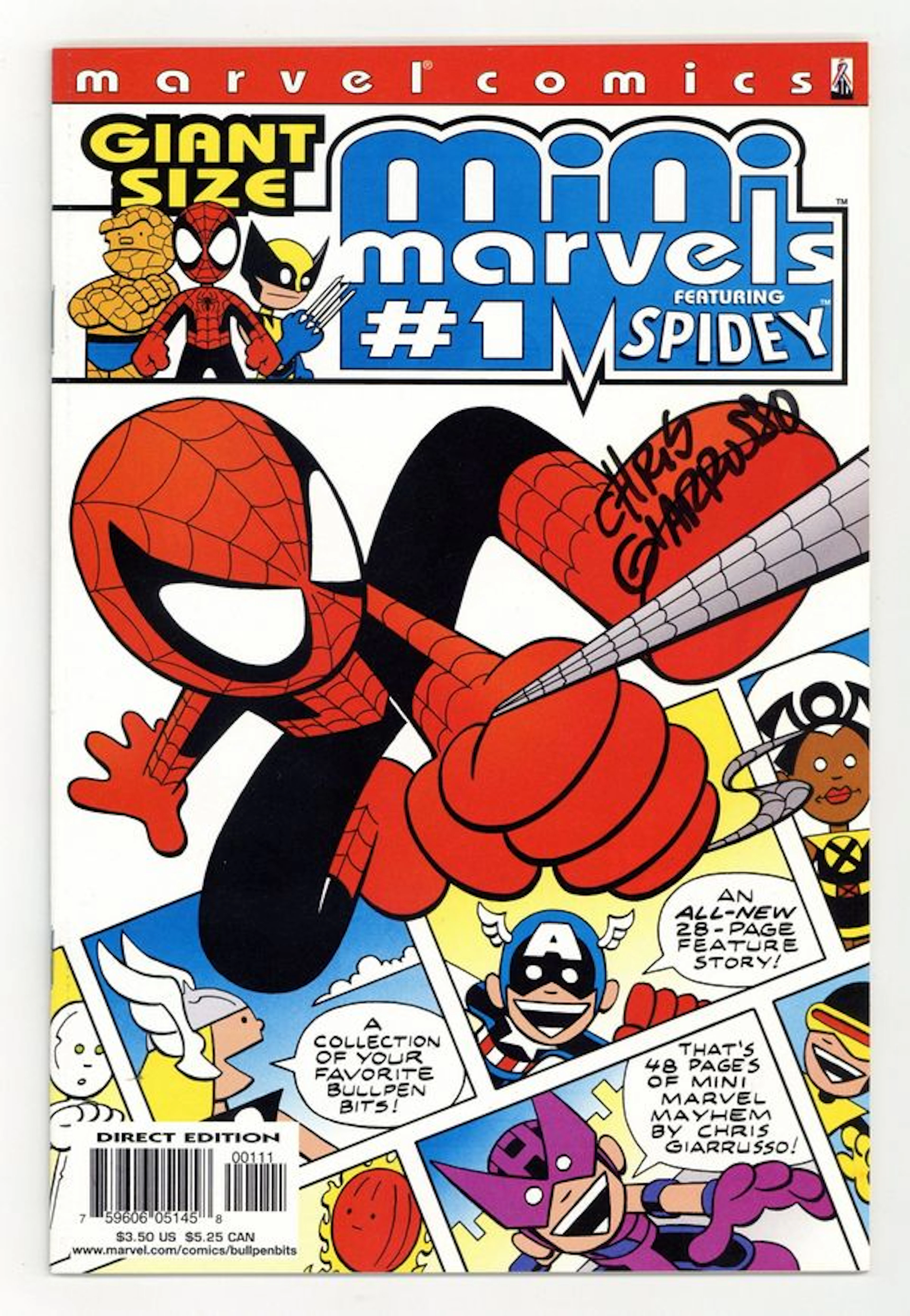 Giant Size Mini-Marvels Starring Spidey (2002) 1 VF/NM 9.0