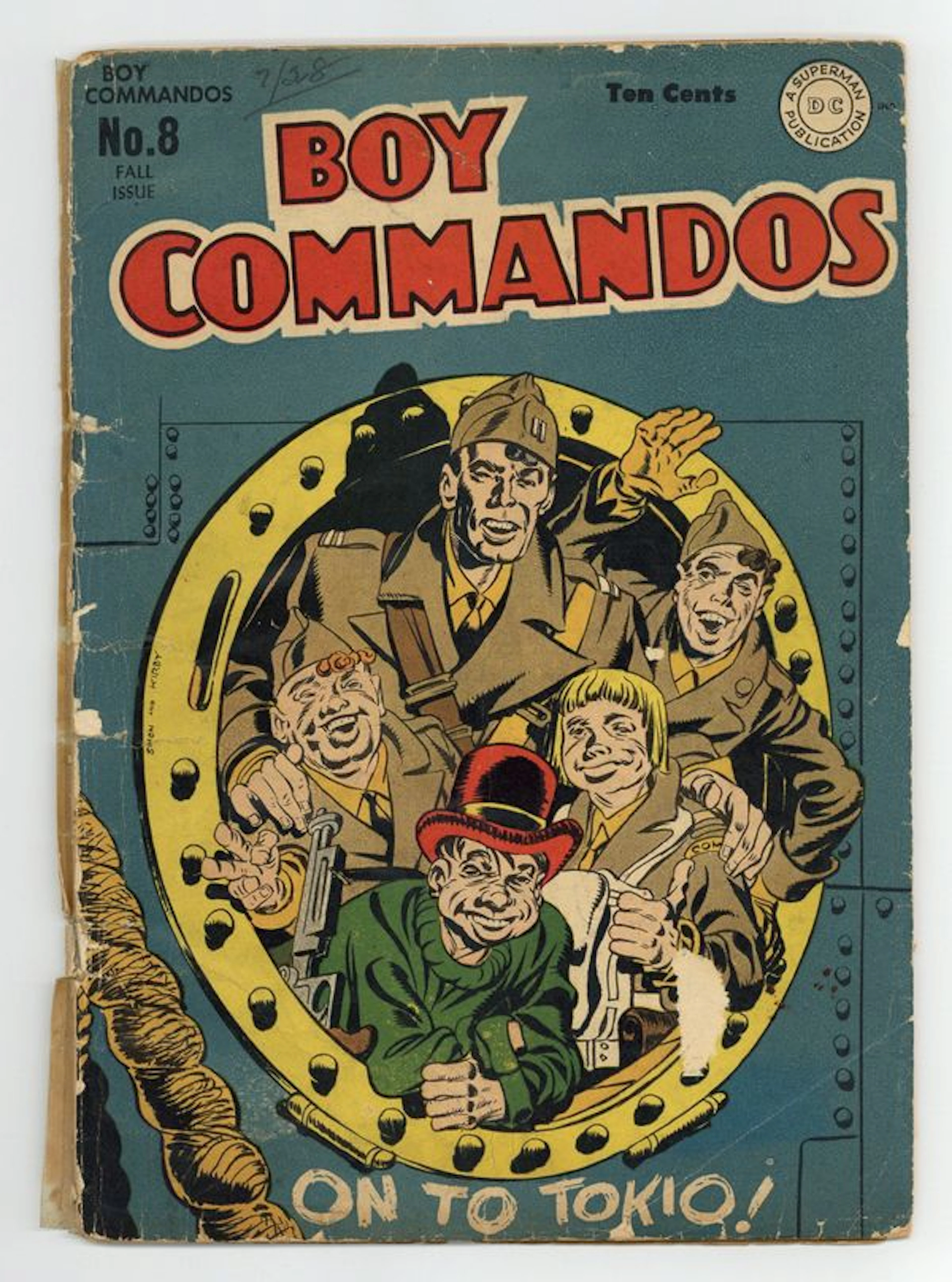 Boy Commandos (1942-1949 1st Series) 8 PR 0.5 (R)