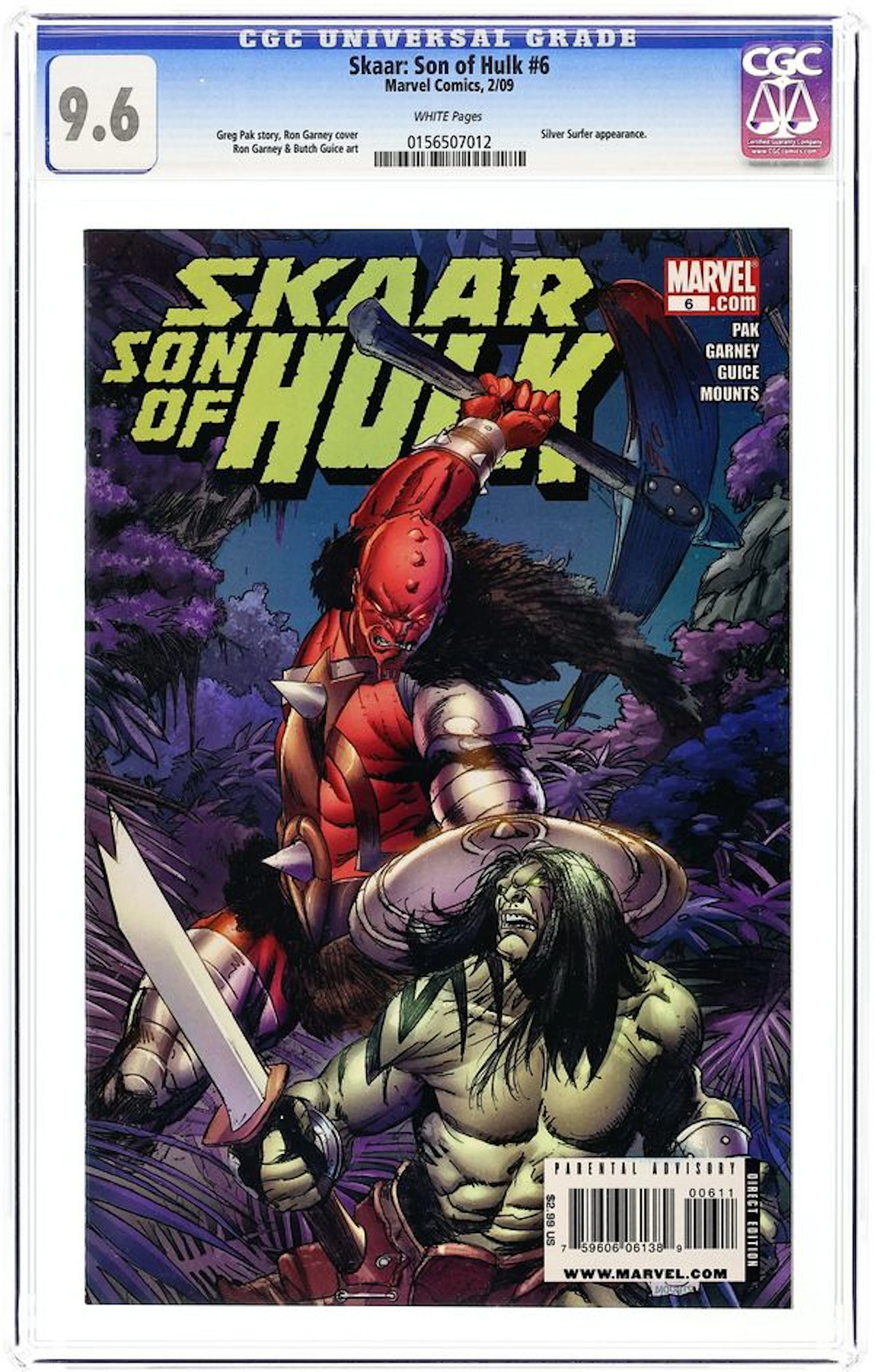 Skaar Son of Hulk (2008) 6A CGC 9.6
