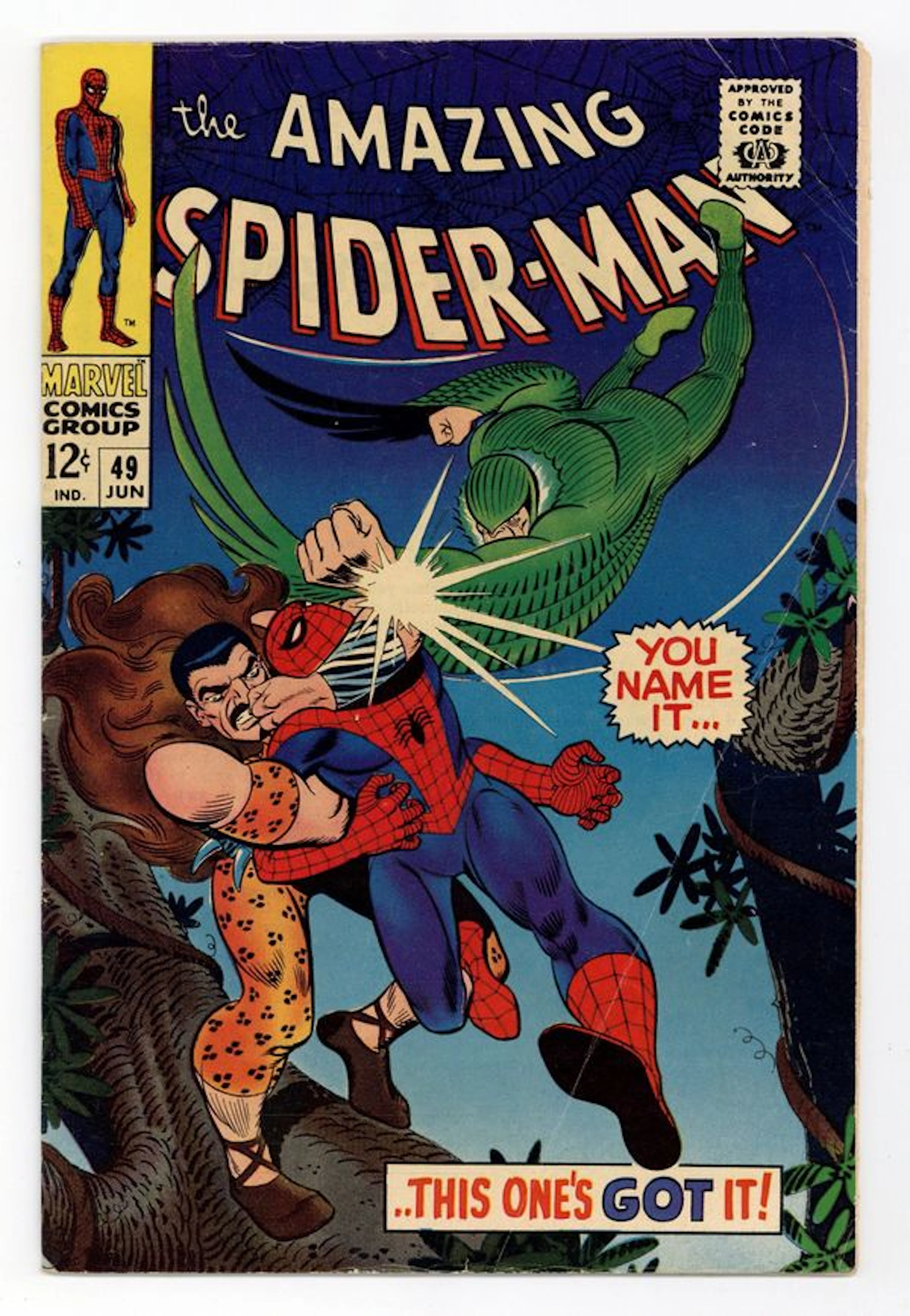 Amazing Spider-Man (1963 1st Series) 49 GD/VG 3.0