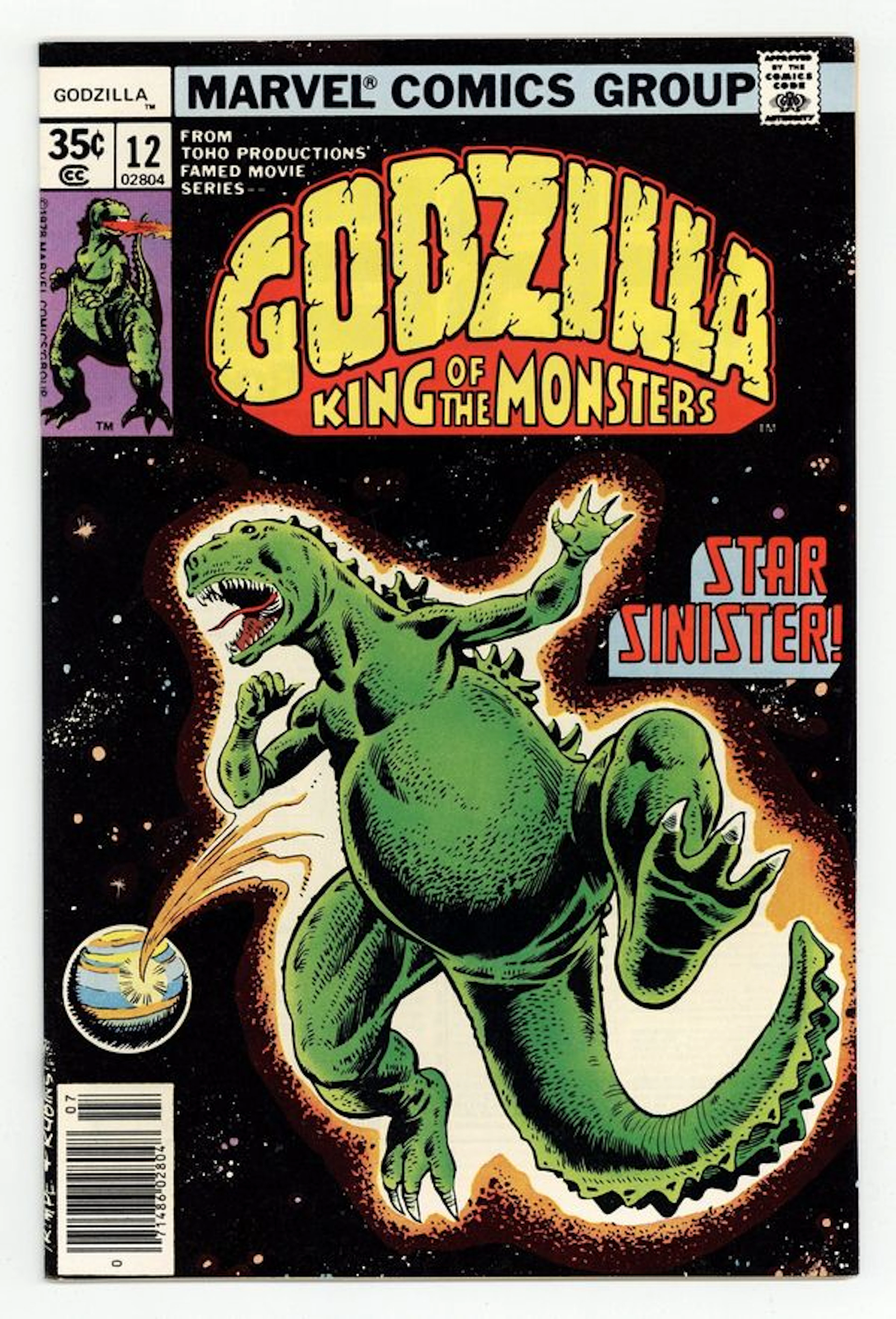 Godzilla (1977 Marvel) 12 FN/VF 7.0