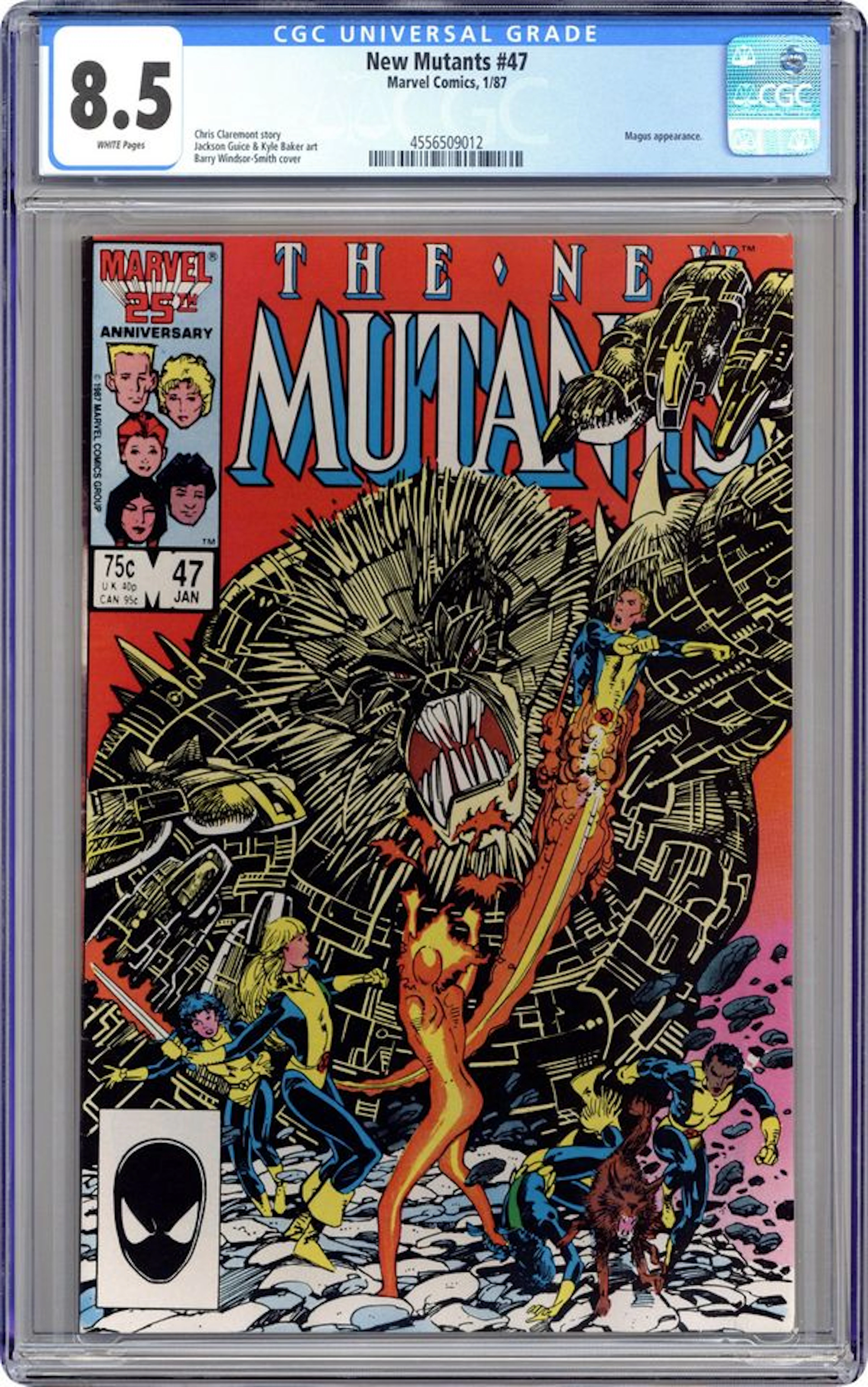 New Mutants (1983 1st Series) 47D CGC 8.5