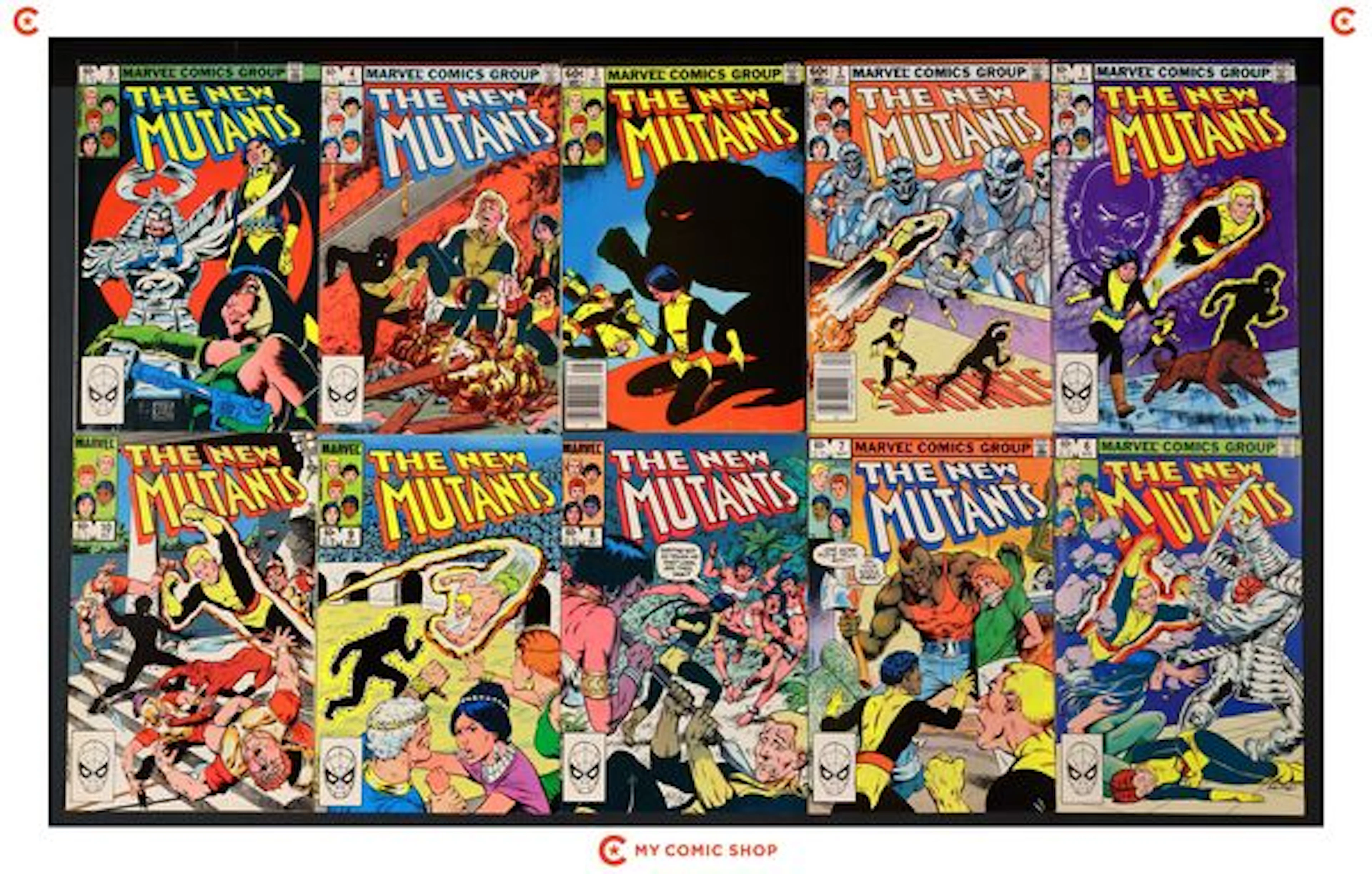 New Mutants Lot of 10