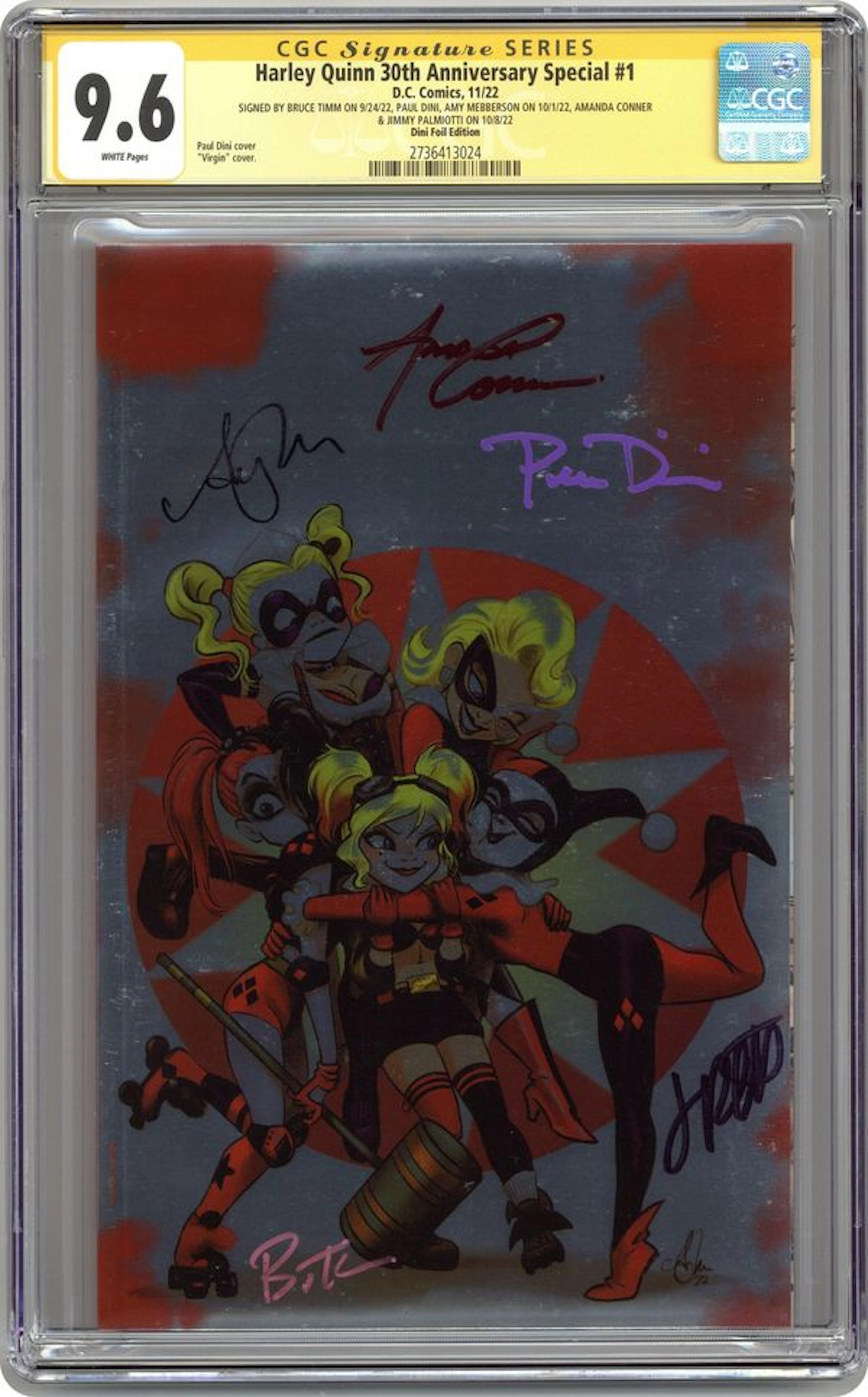 Harley Quinn 30th Anniversary Special (2022 DC) 1DINI.C CGC 9.6 SS