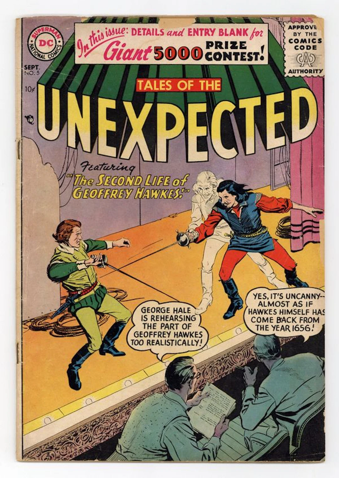 Unexpected (1956 DC) (Tales of ...) 5 GD- 1.8