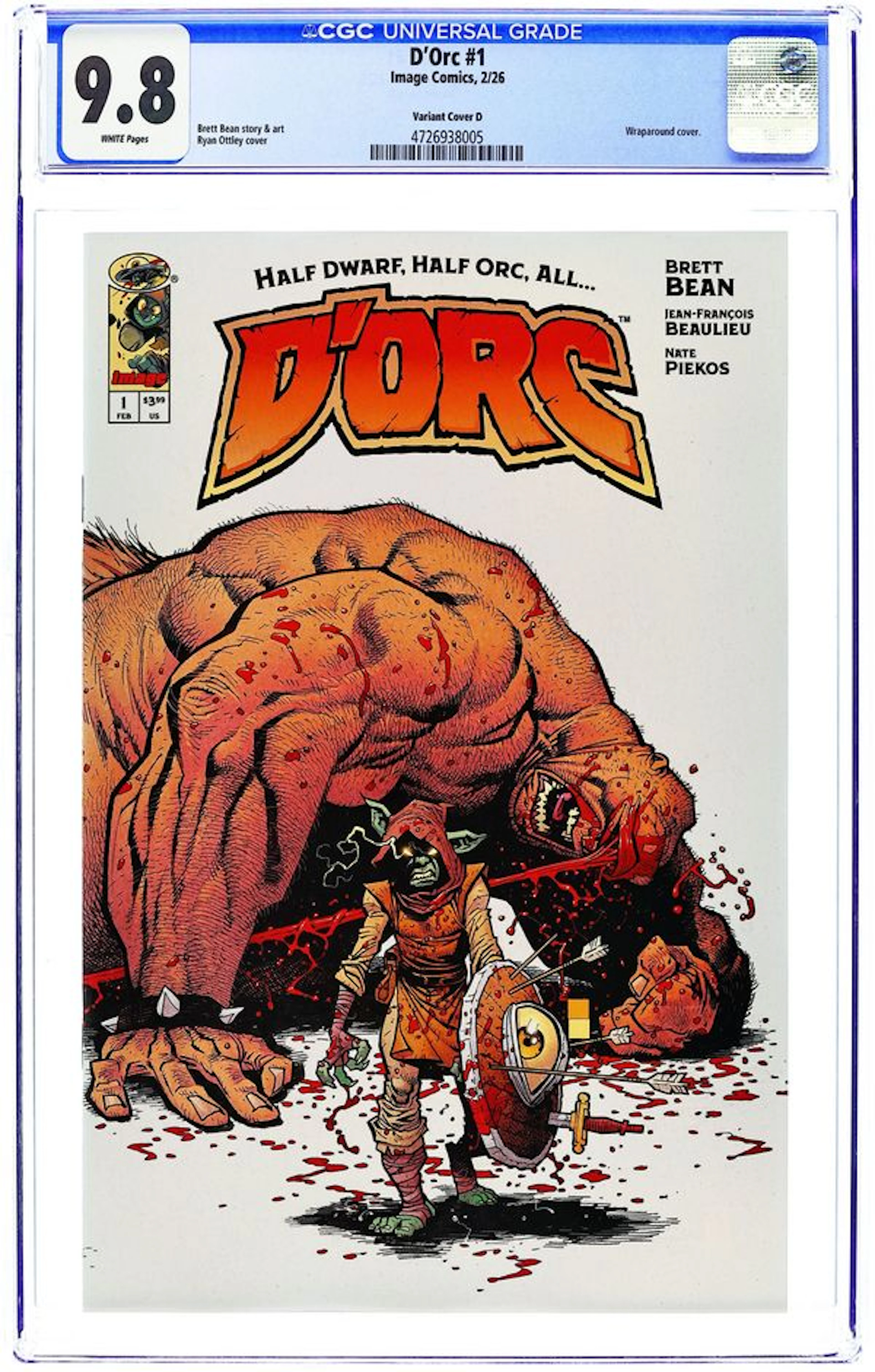 D'orc (2026 Image) 1D CGC 9.8