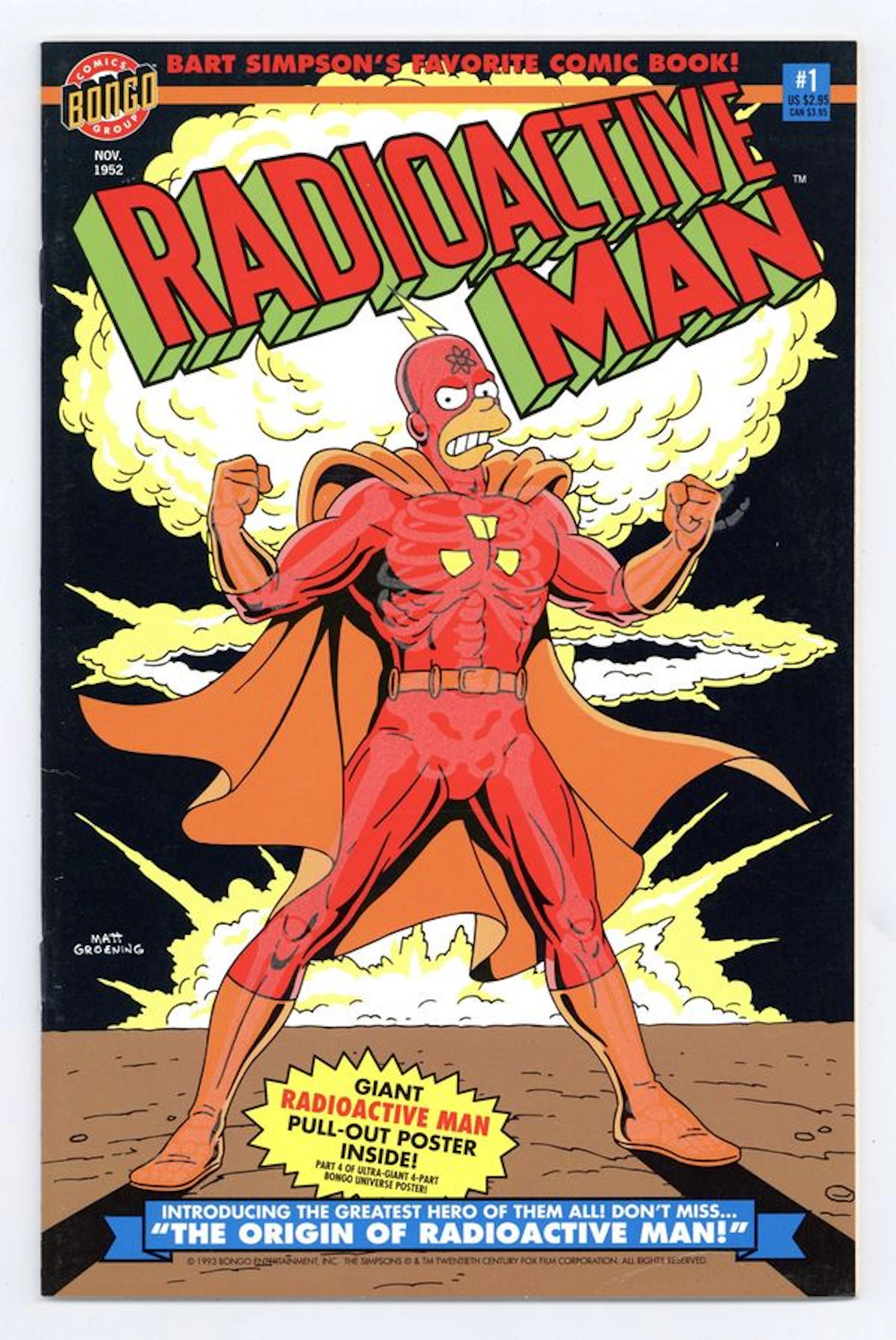 Radioactive Man (1993 1st Series) 1D VF