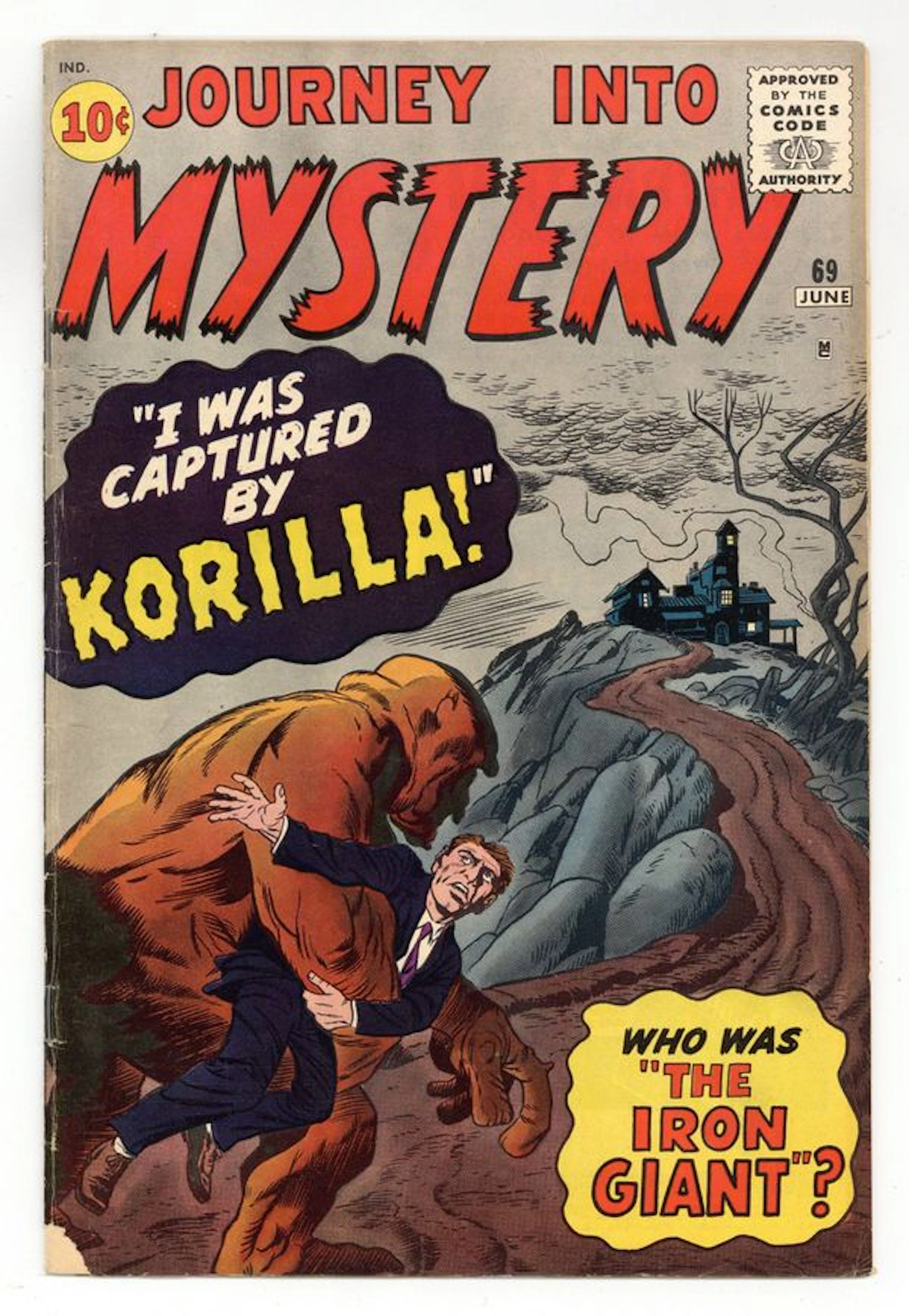 Journey into Mystery (1952) 69 VG- 3.5