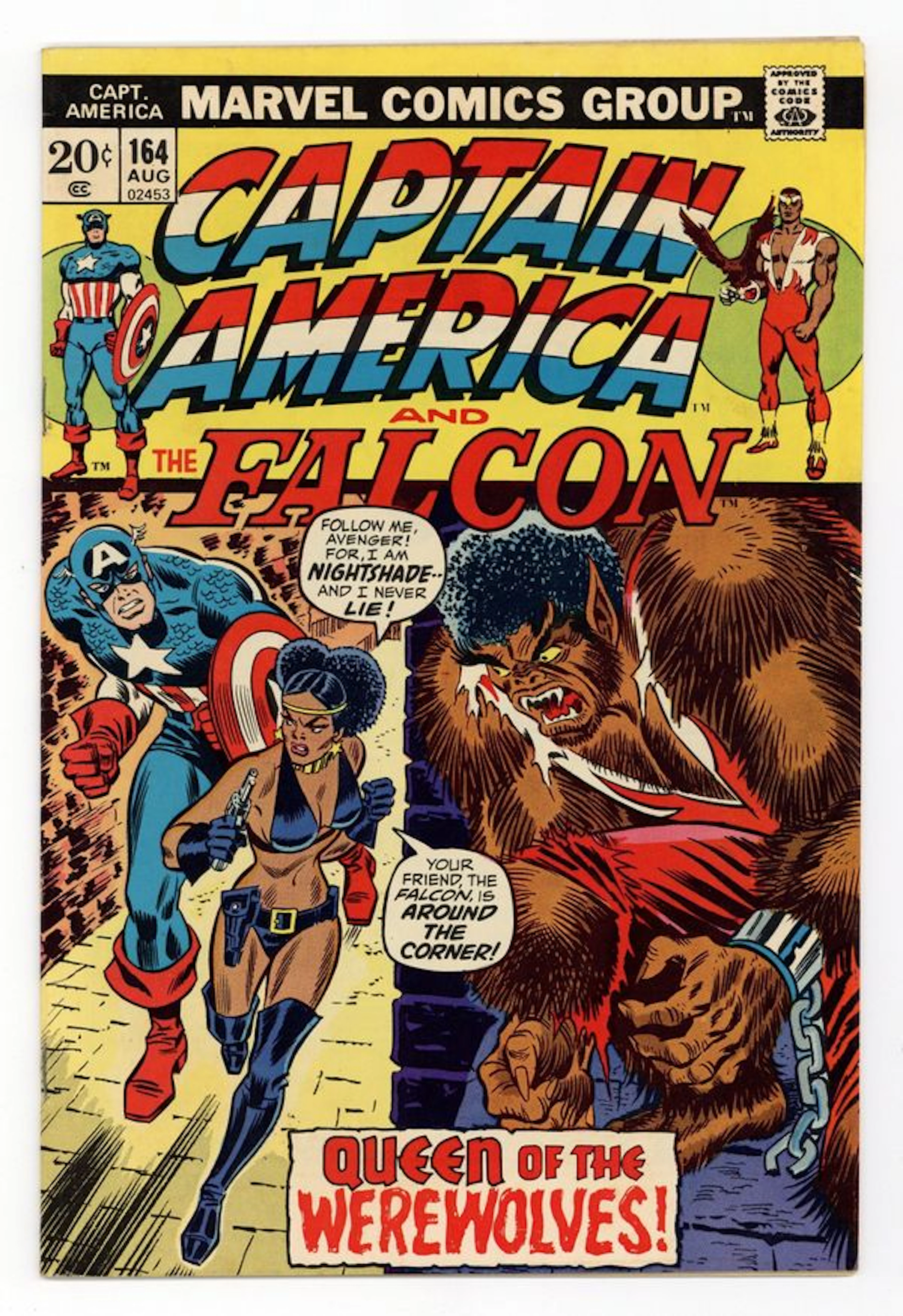 Captain America (1968 1st Series) 164 VG/FN 5.0