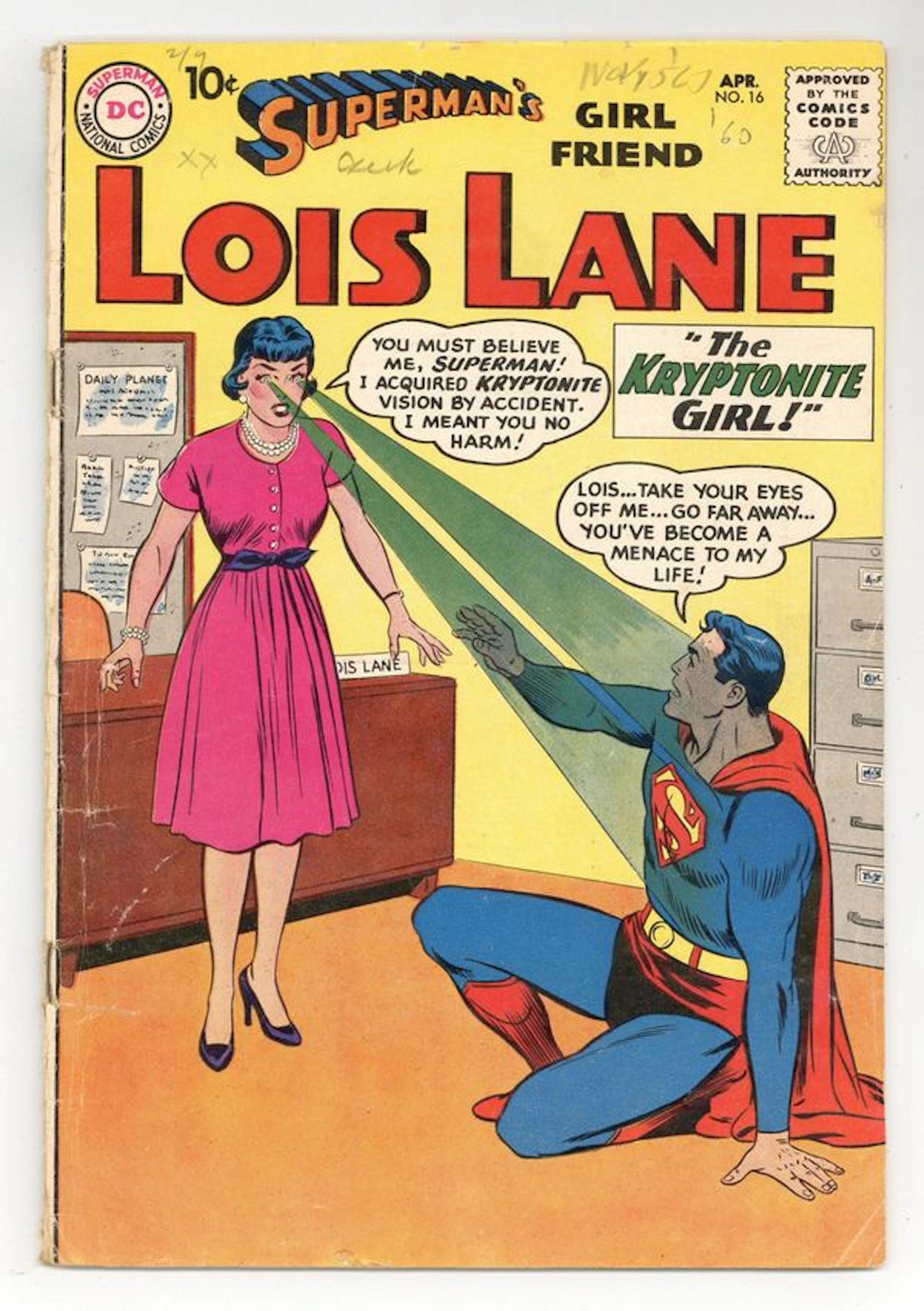 Superman's Girlfriend Lois Lane (1958) 16 GD+ 2.5