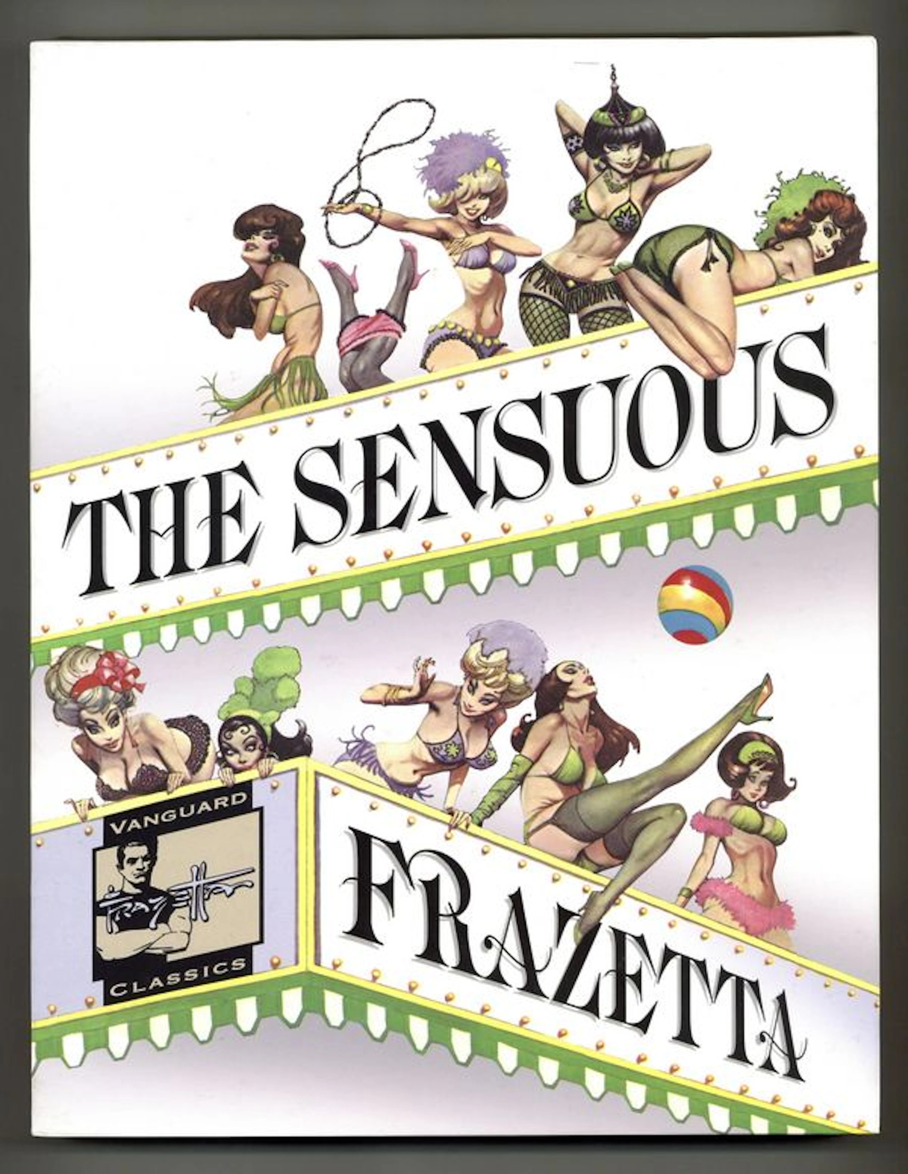 Sensuous Frazetta HC (2016 Vanguard Frazetta Classic) 1DLX-1ST VF 8.0