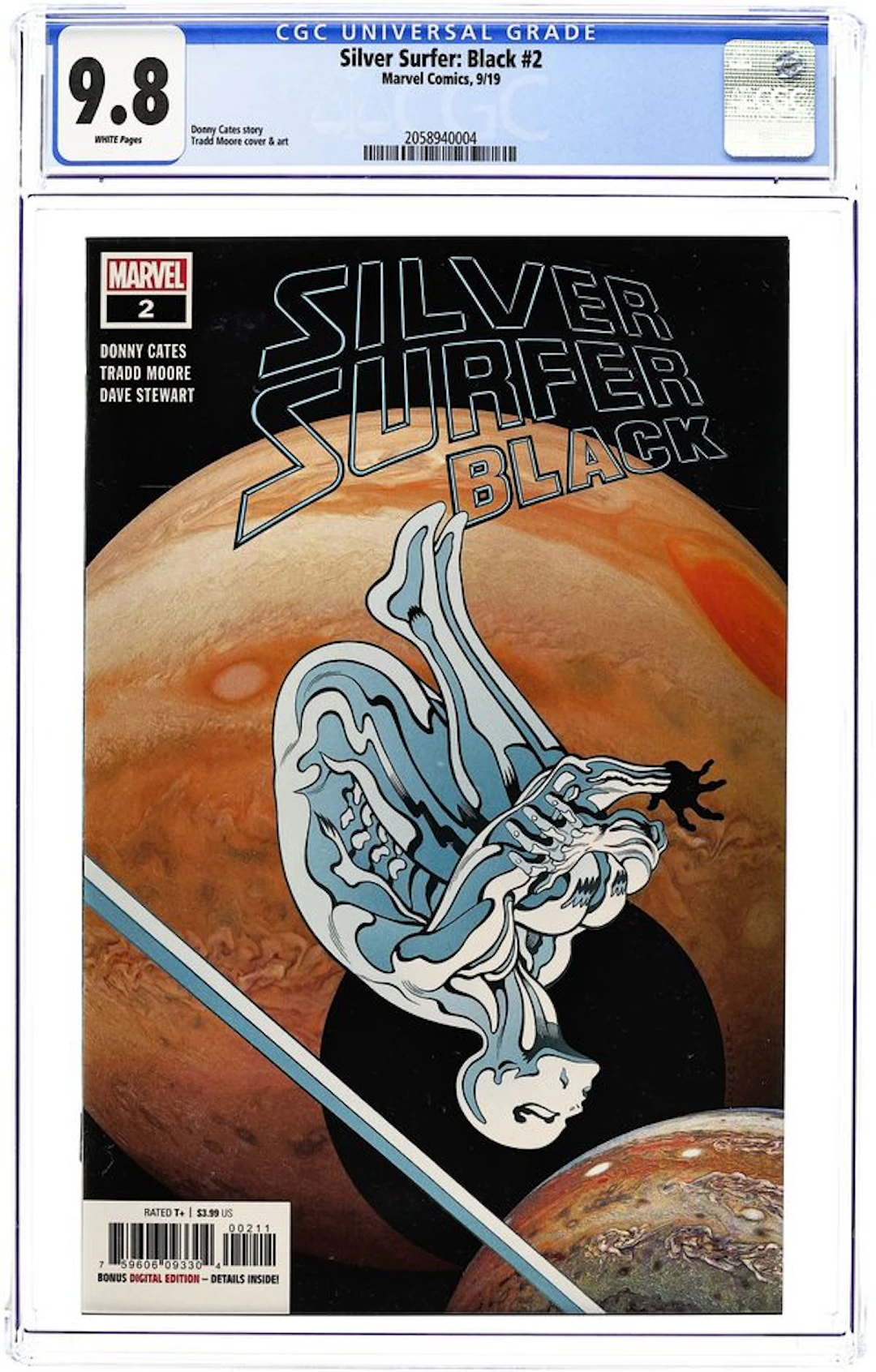 Silver Surfer Black (2019 Marvel) 2A CGC 9.8