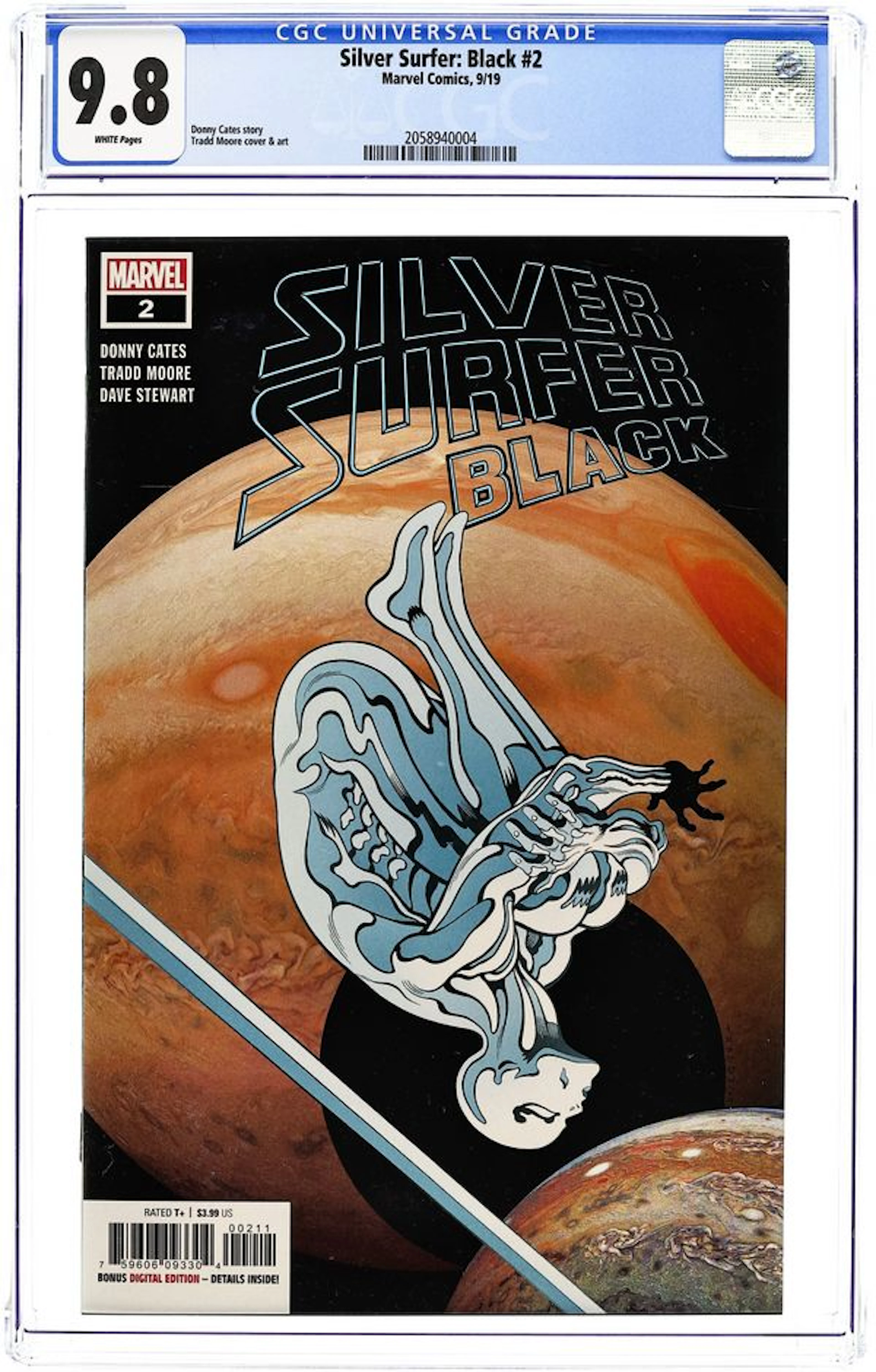 Silver Surfer Black (2019 Marvel) 2A CGC 9.8