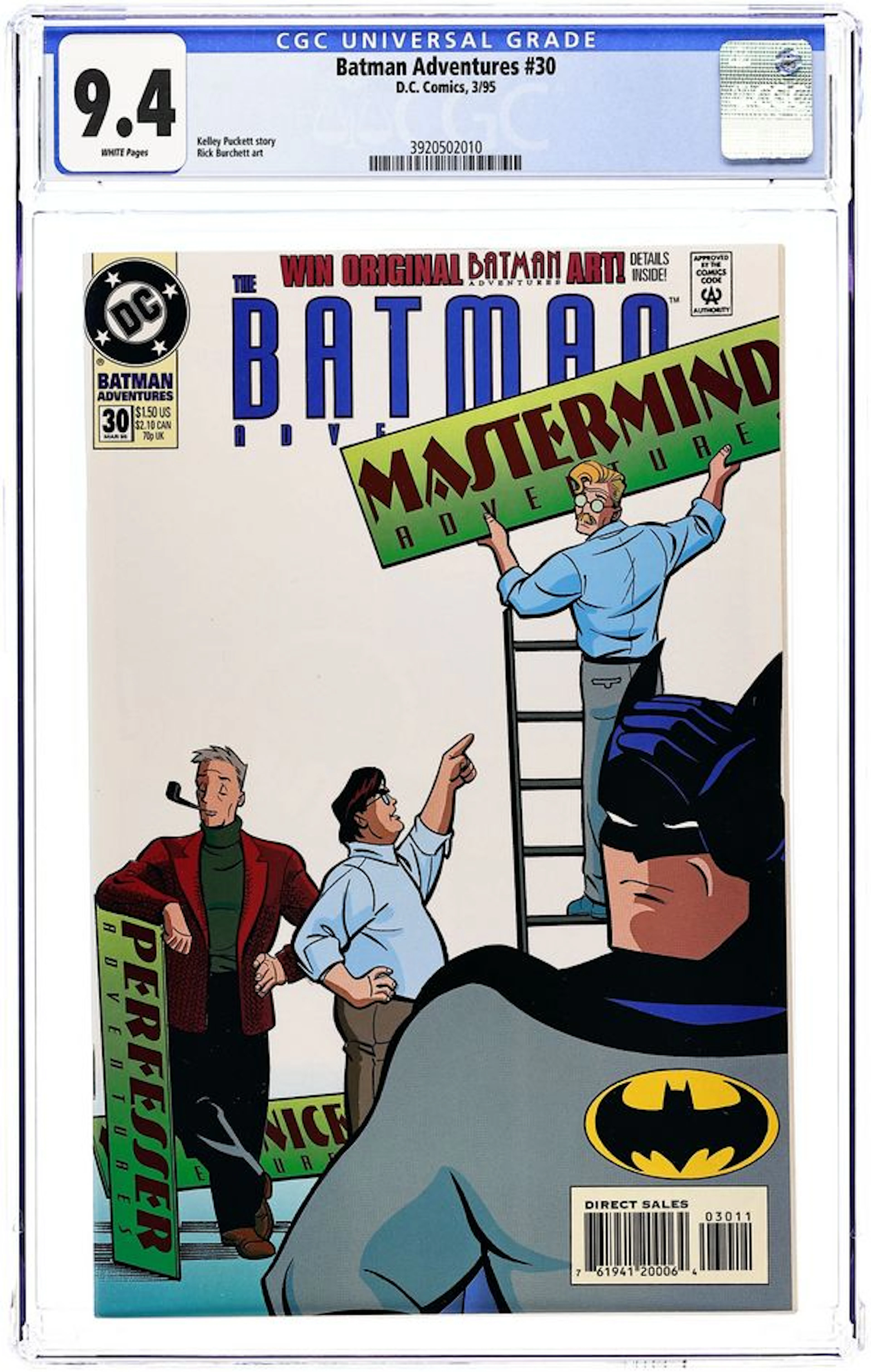 Batman Adventures (1992 1st Series) 30 CGC 9.4