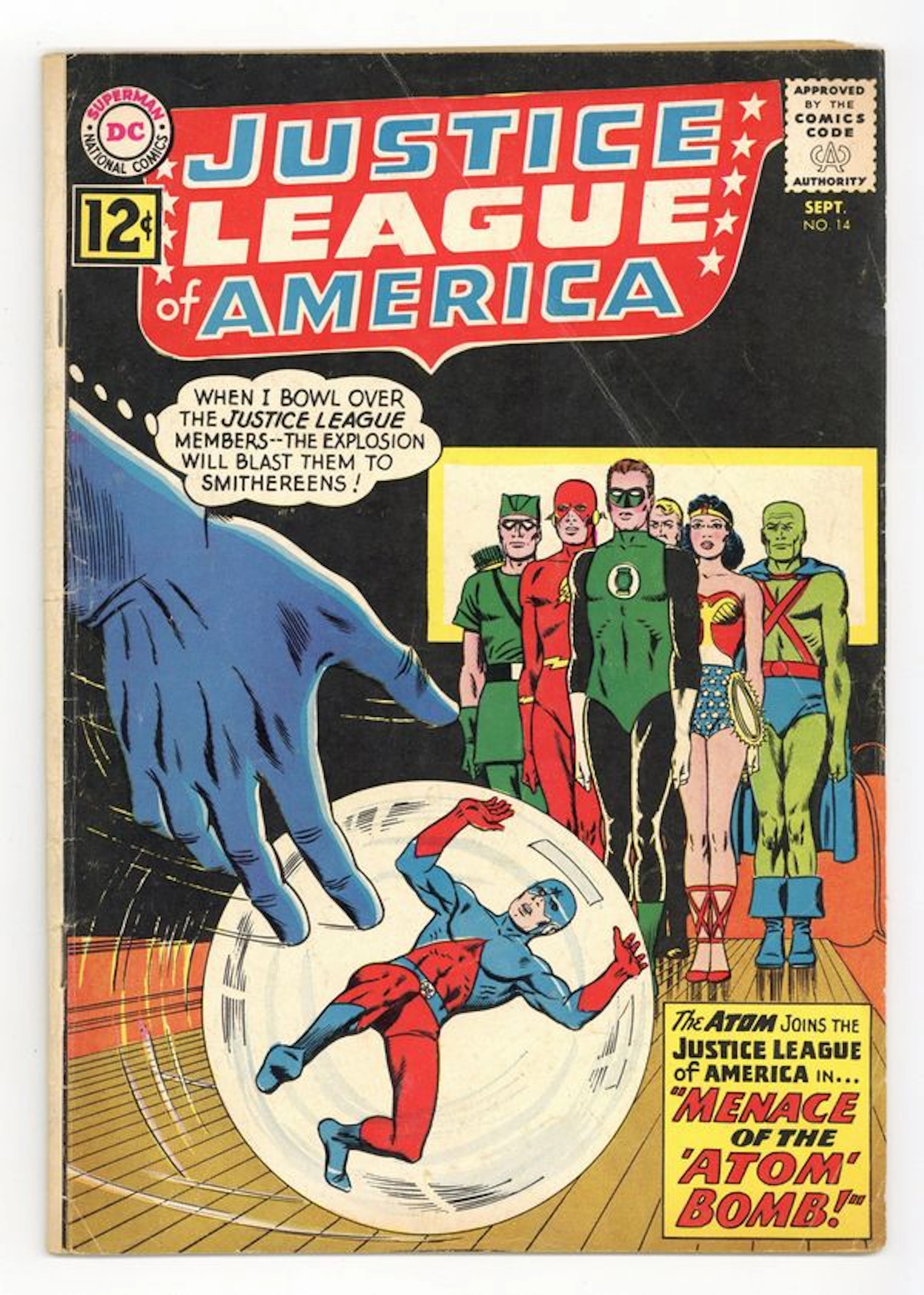 Justice League of America (1960 1st Series) 14 GD/VG 3.0