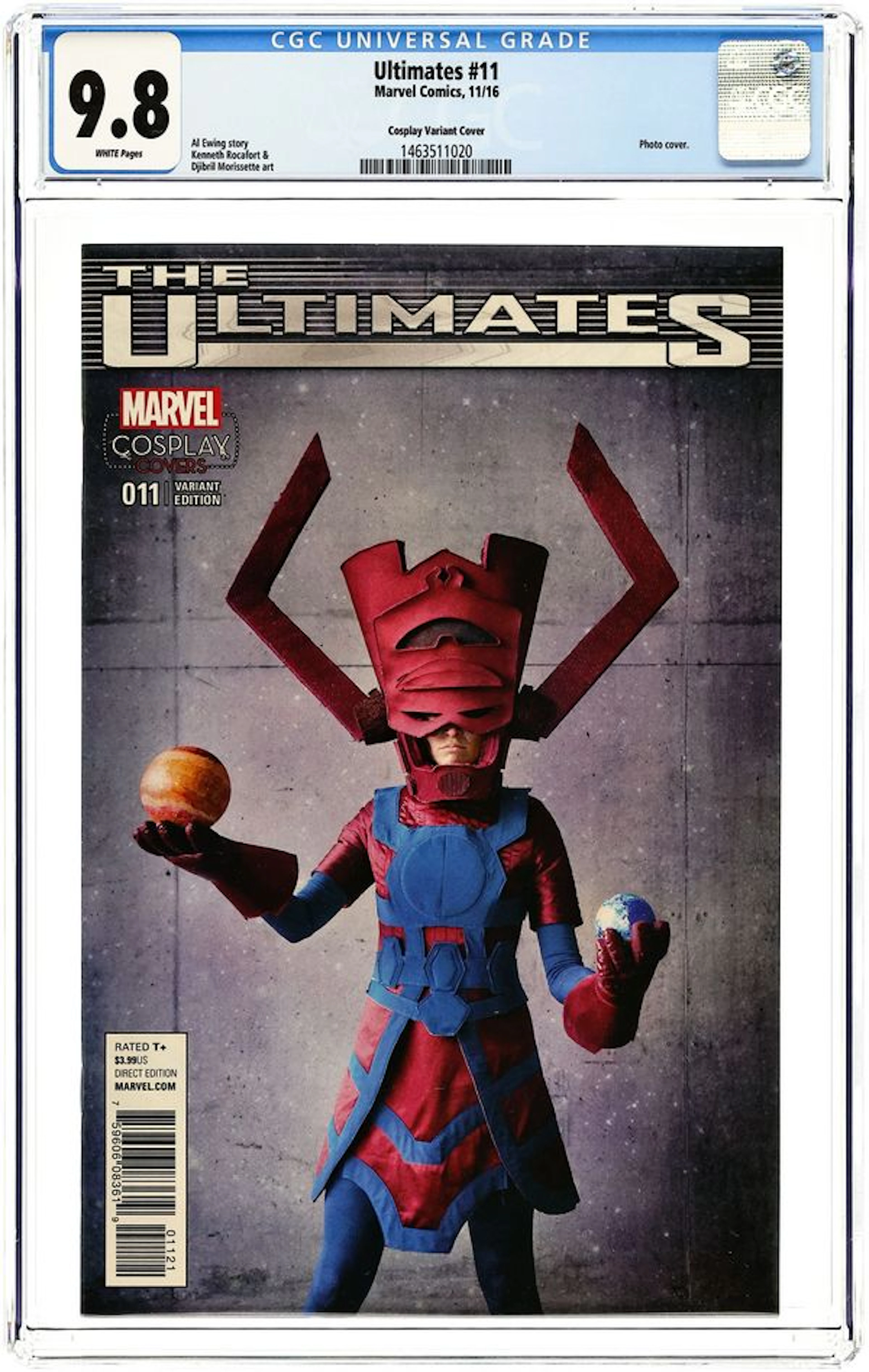 Ultimates (2015 Marvel) 11B CGC 9.8