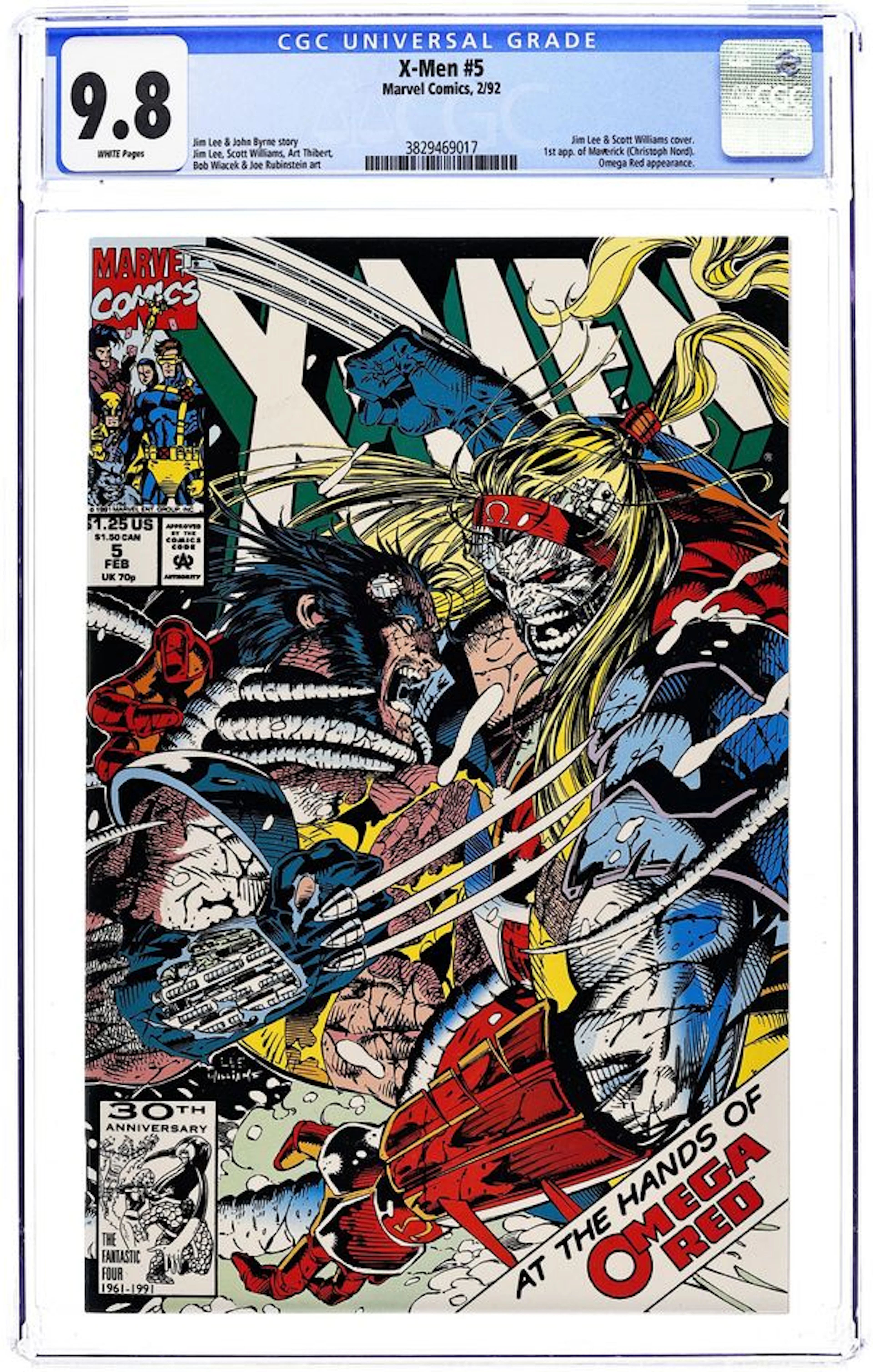 X-Men (1991 1st Series) 5D CGC 9.8