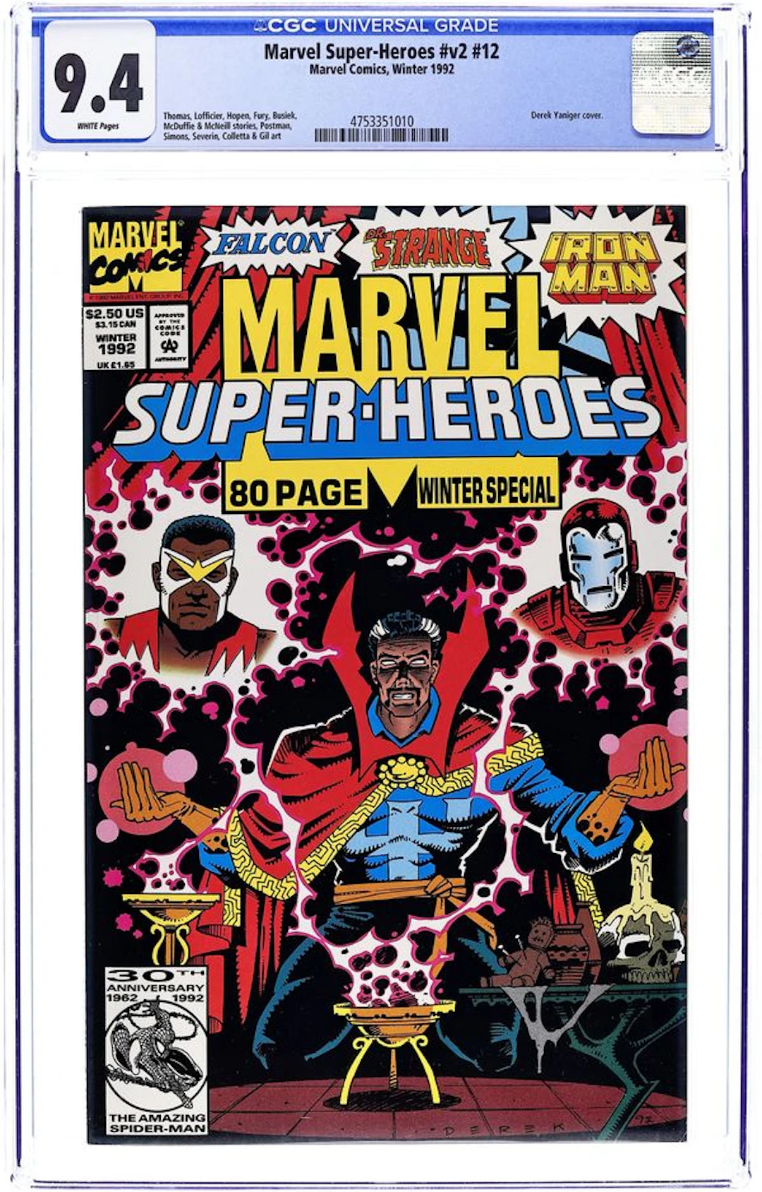 Marvel Super Heroes (1990 2nd Series) 12 CGC 9.4