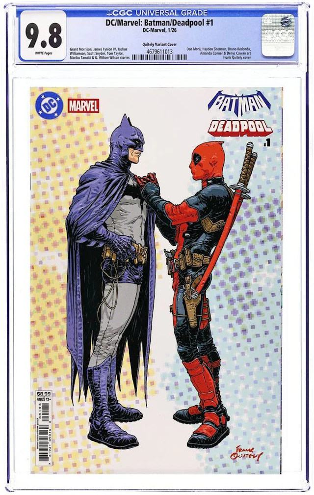 DC Marvel Batman Deadpool (2025 DC) 1N CGC 9.8