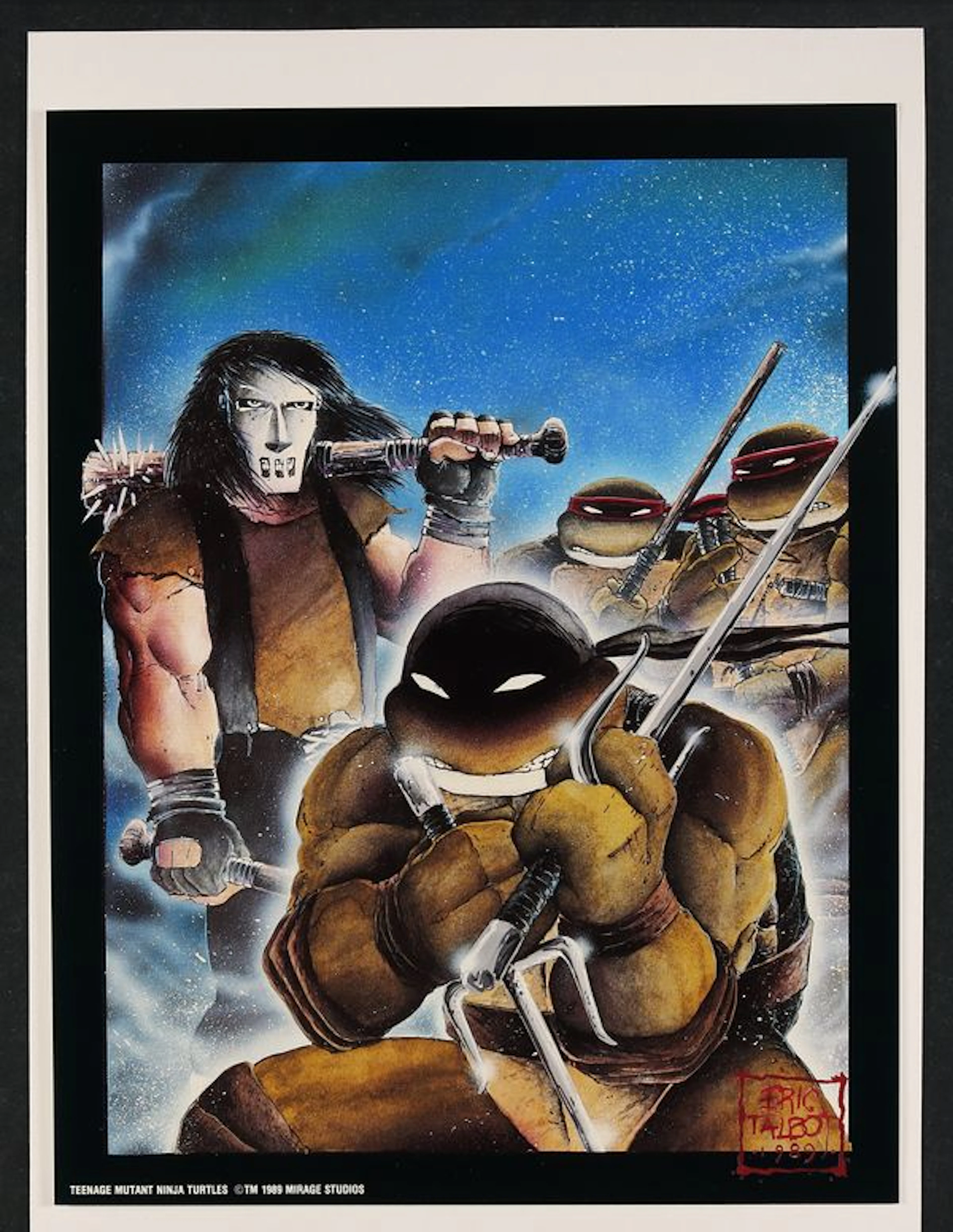 Teenage Mutant Ninja Turtles Print by Eric Talbot