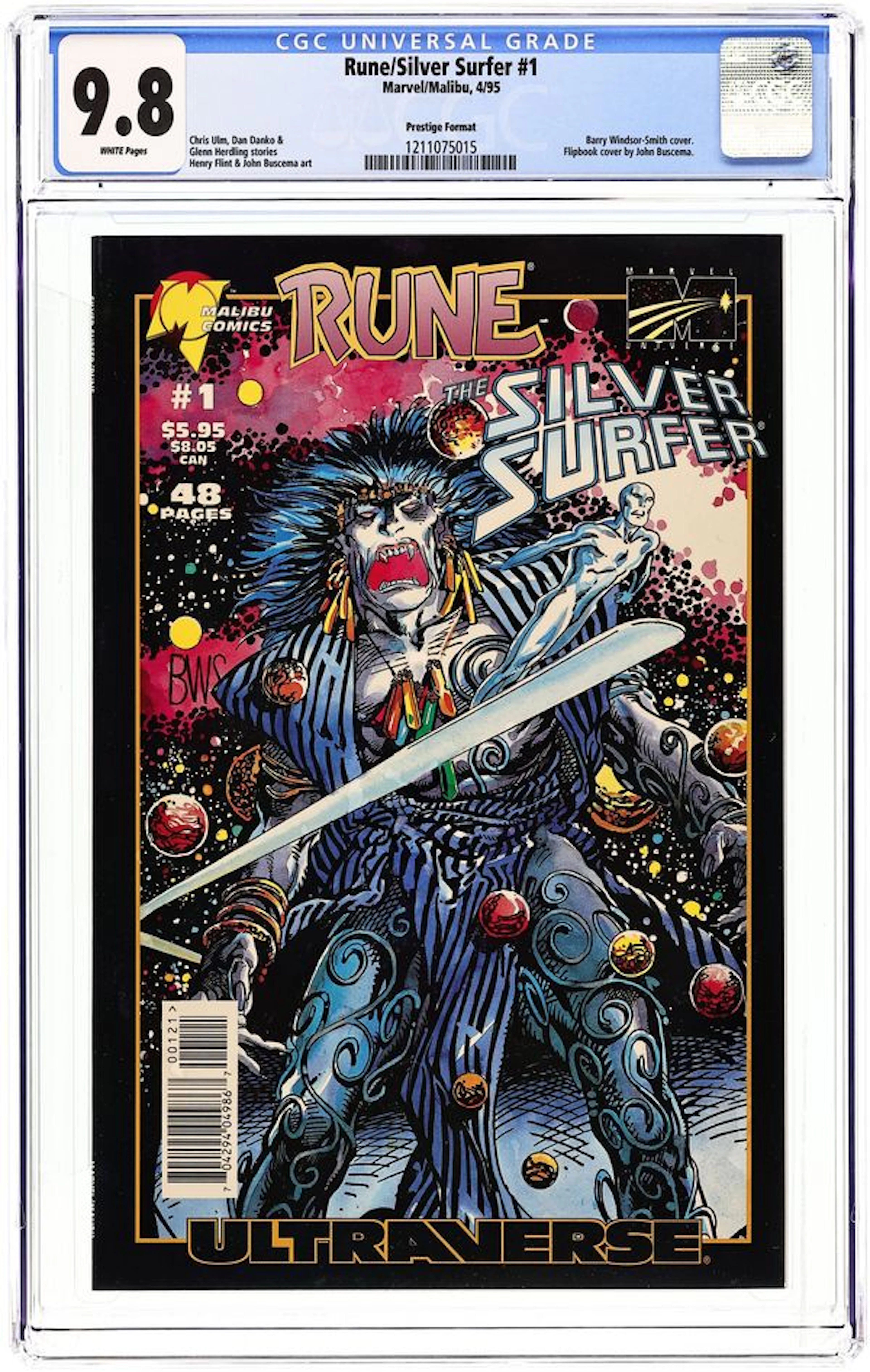 Rune Silver Surfer (1995) 1A CGC 9.8