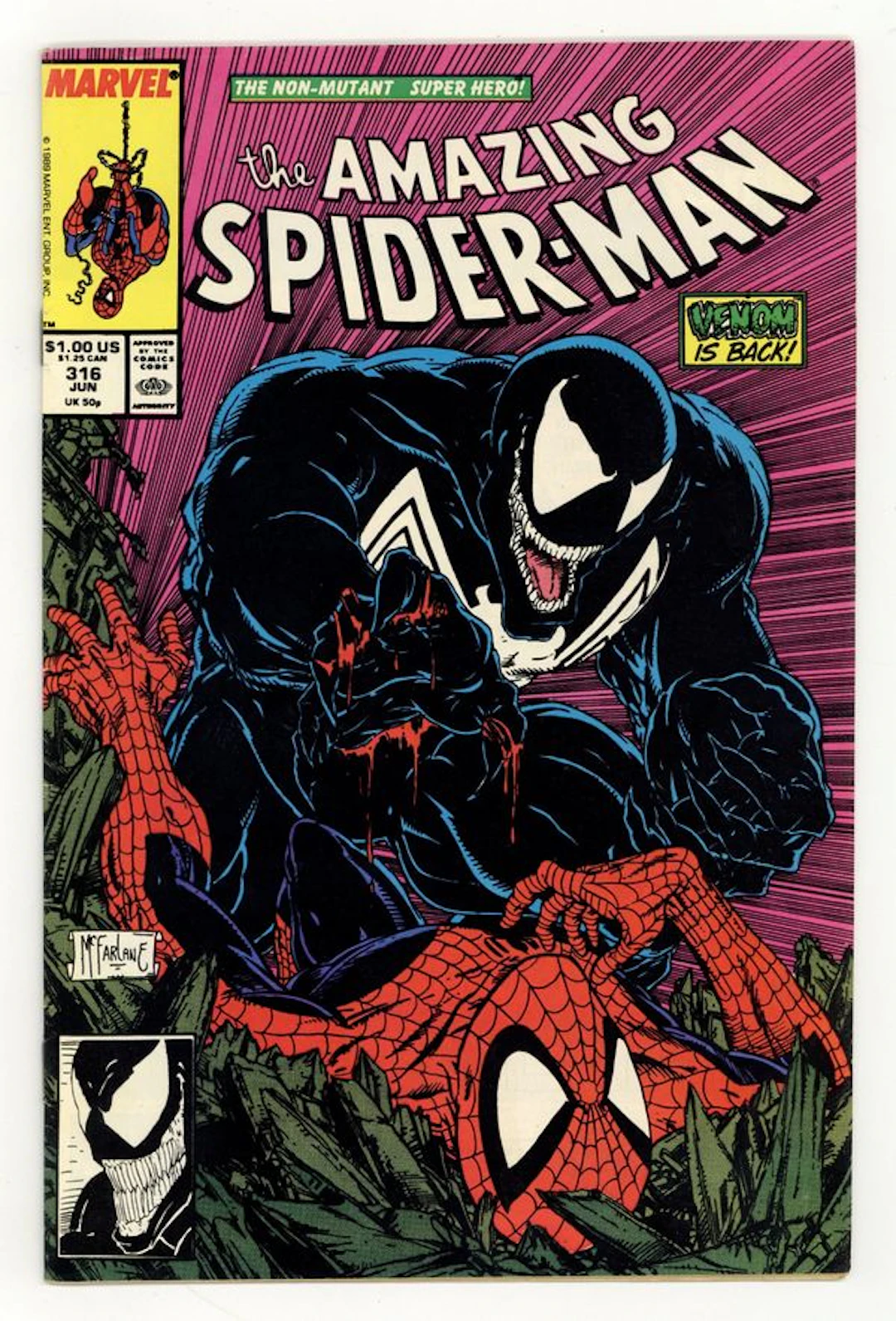 Amazing Spider-Man (1963 1st Series) 316 GD+ 2.5