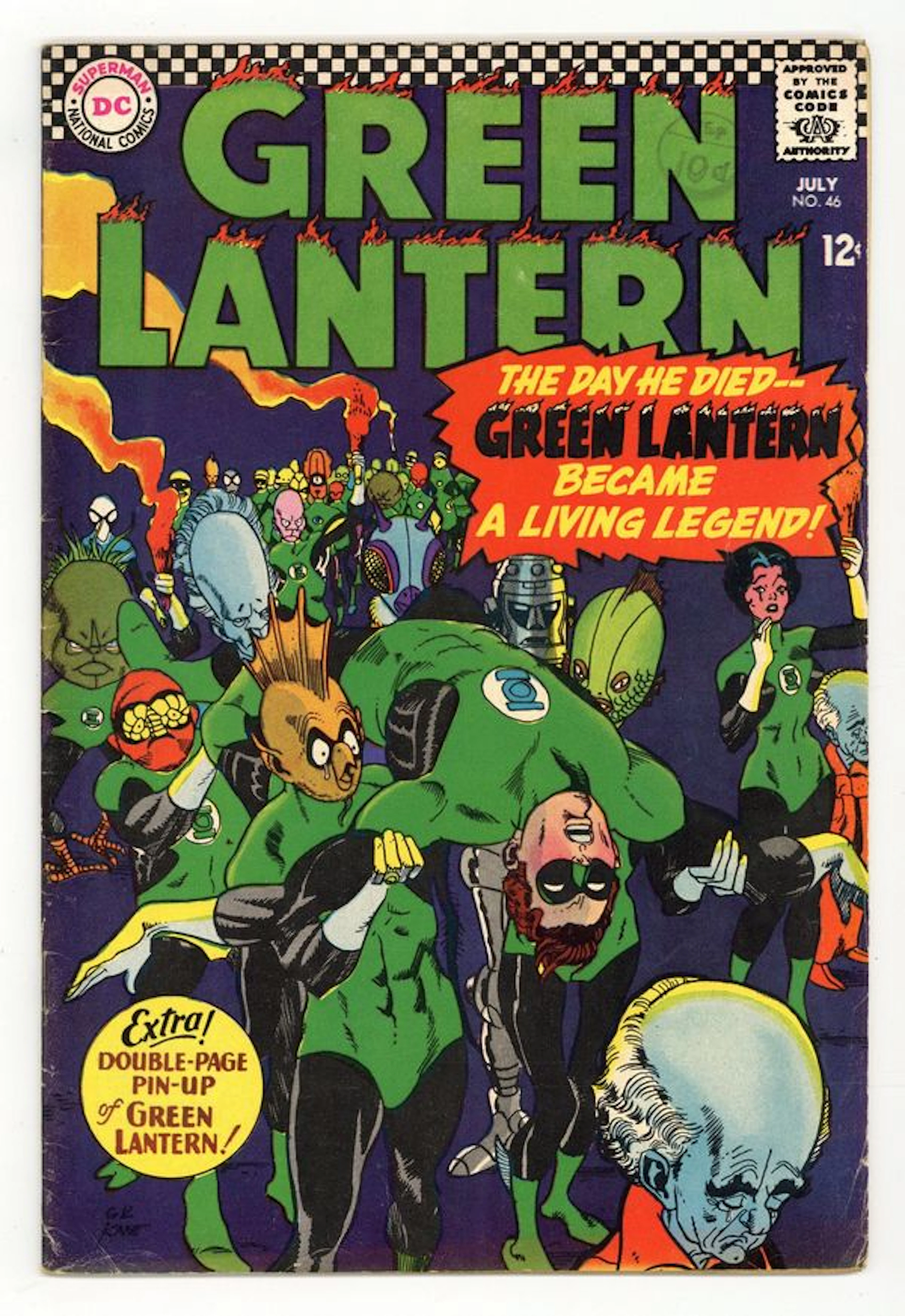 Green Lantern (1960 2nd Series DC) 46 VG 4.0