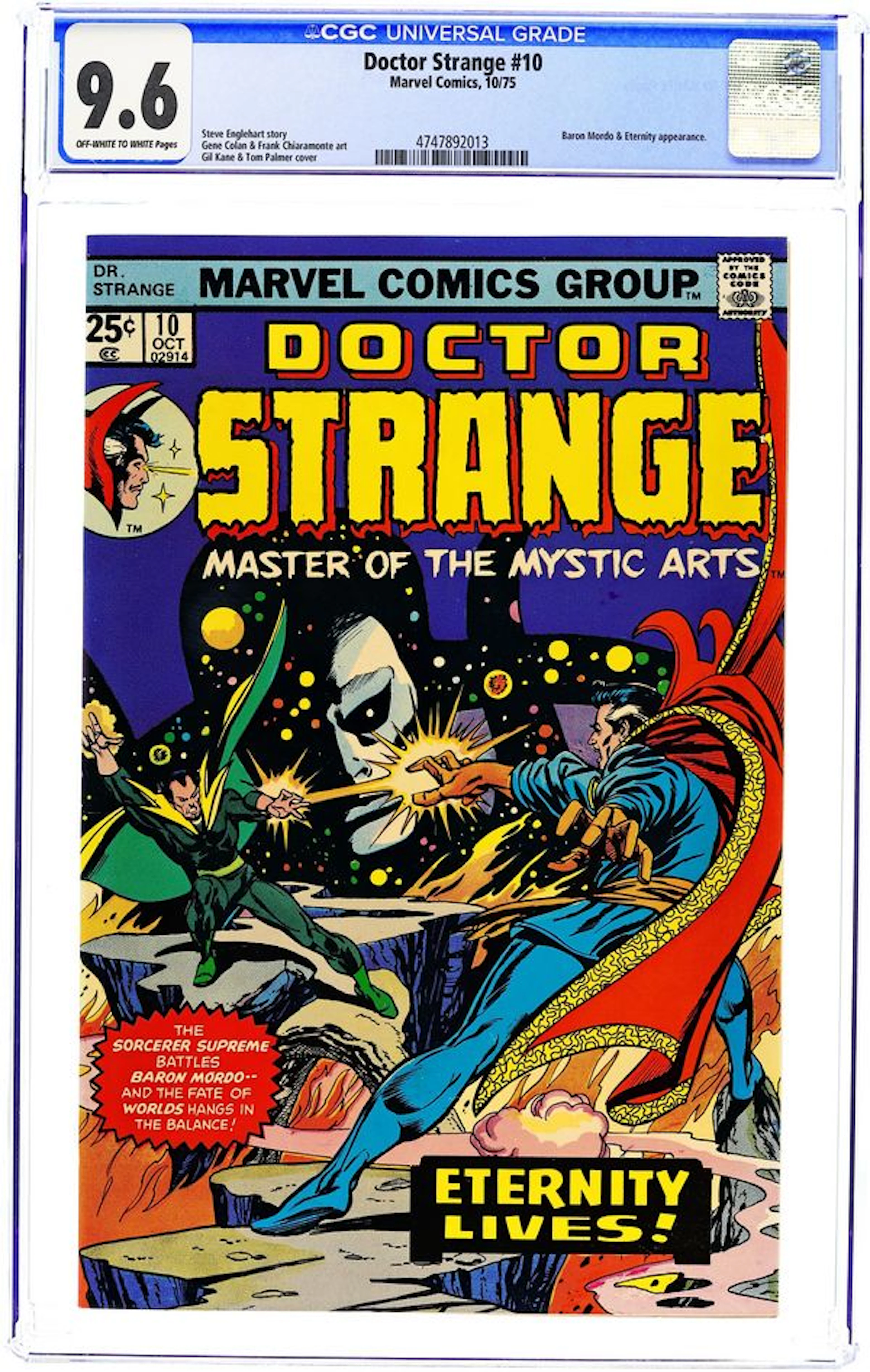 Doctor Strange (1974 2nd Series) 10 CGC 9.6