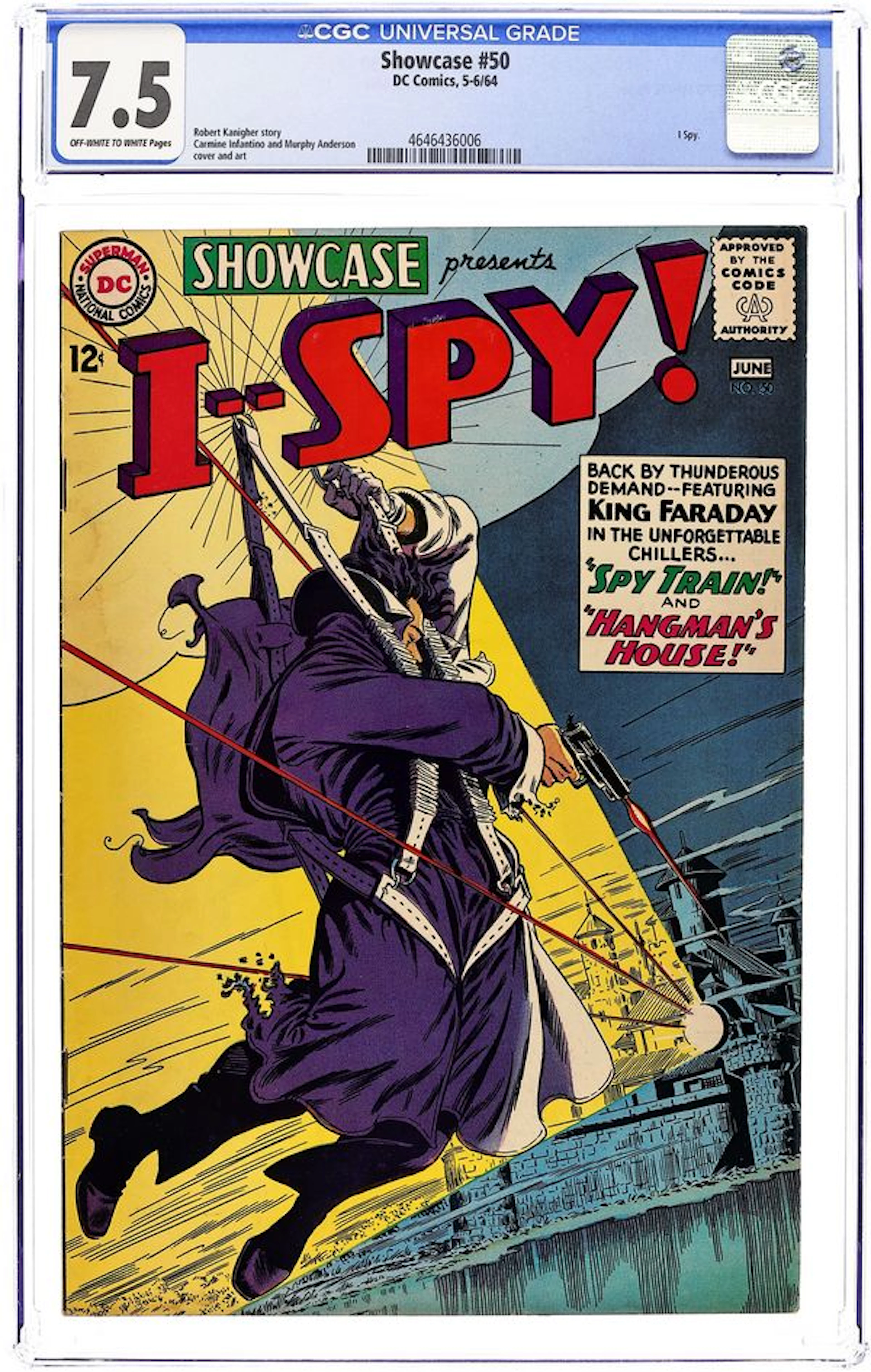 Showcase (1956-1978) 50 CGC 7.5