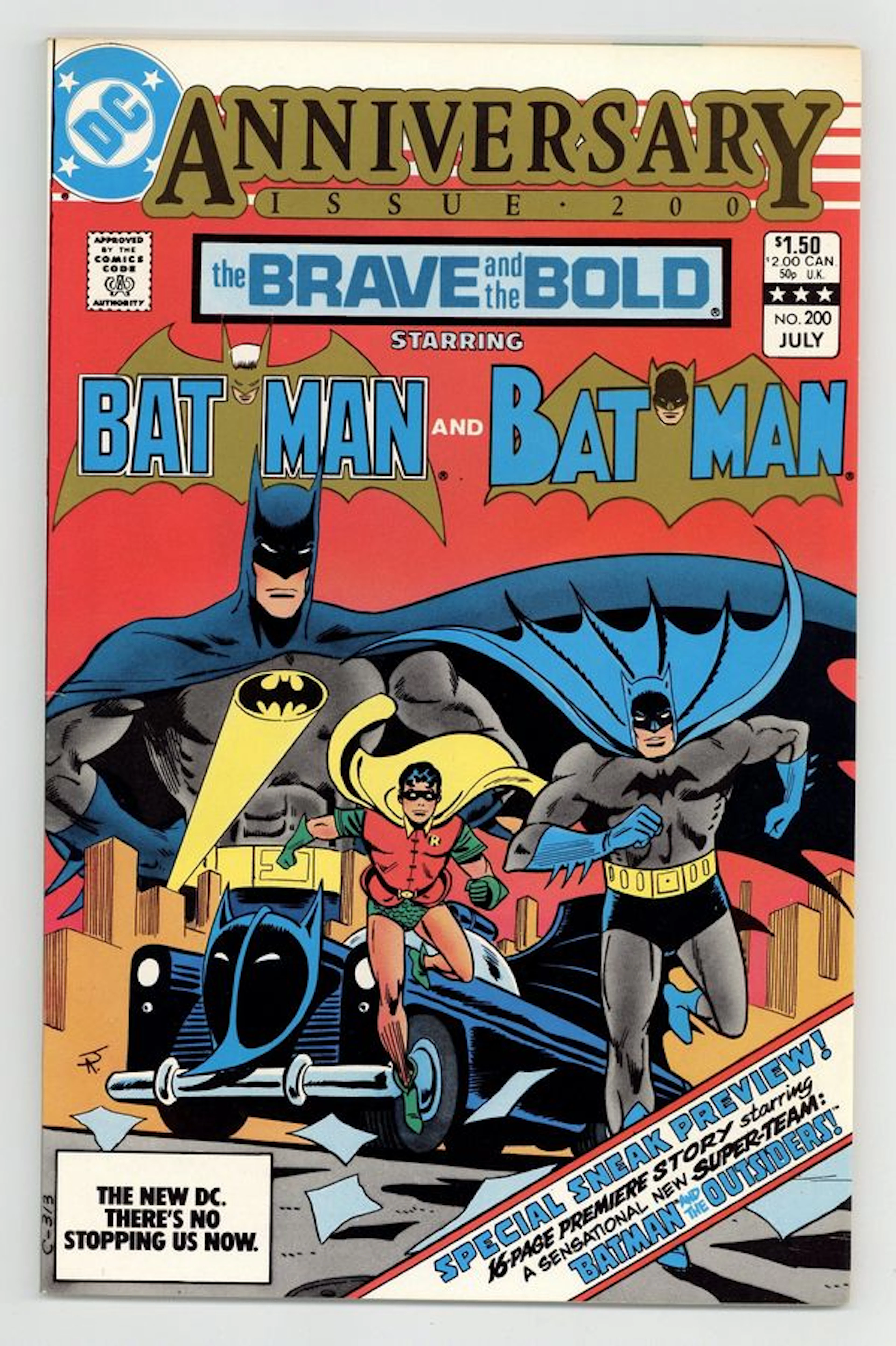 Brave and the Bold (1955 1st Series DC) 200D FN 6.0