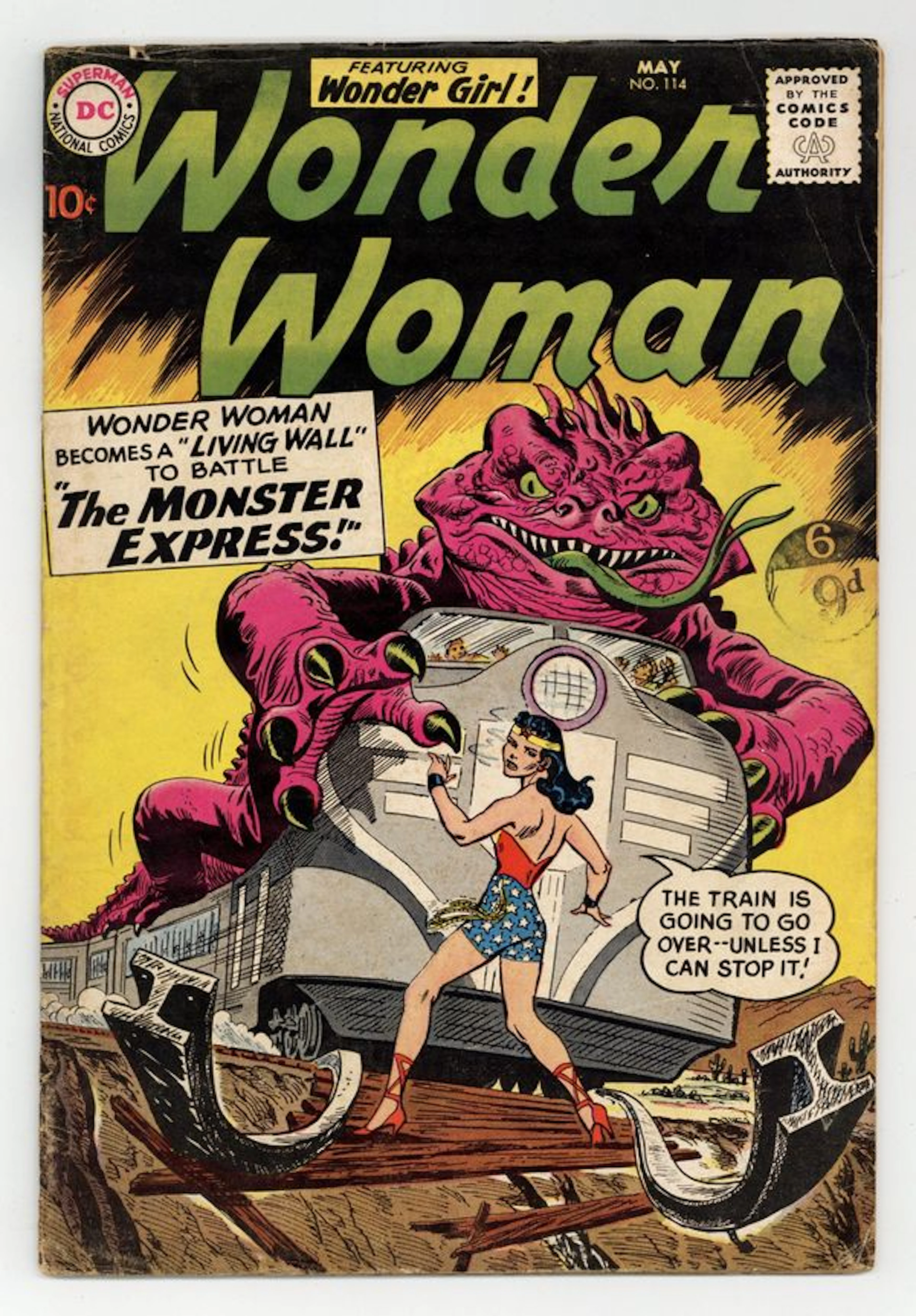 Wonder Woman (1942 1st Series DC) 114 GD/VG 3.0