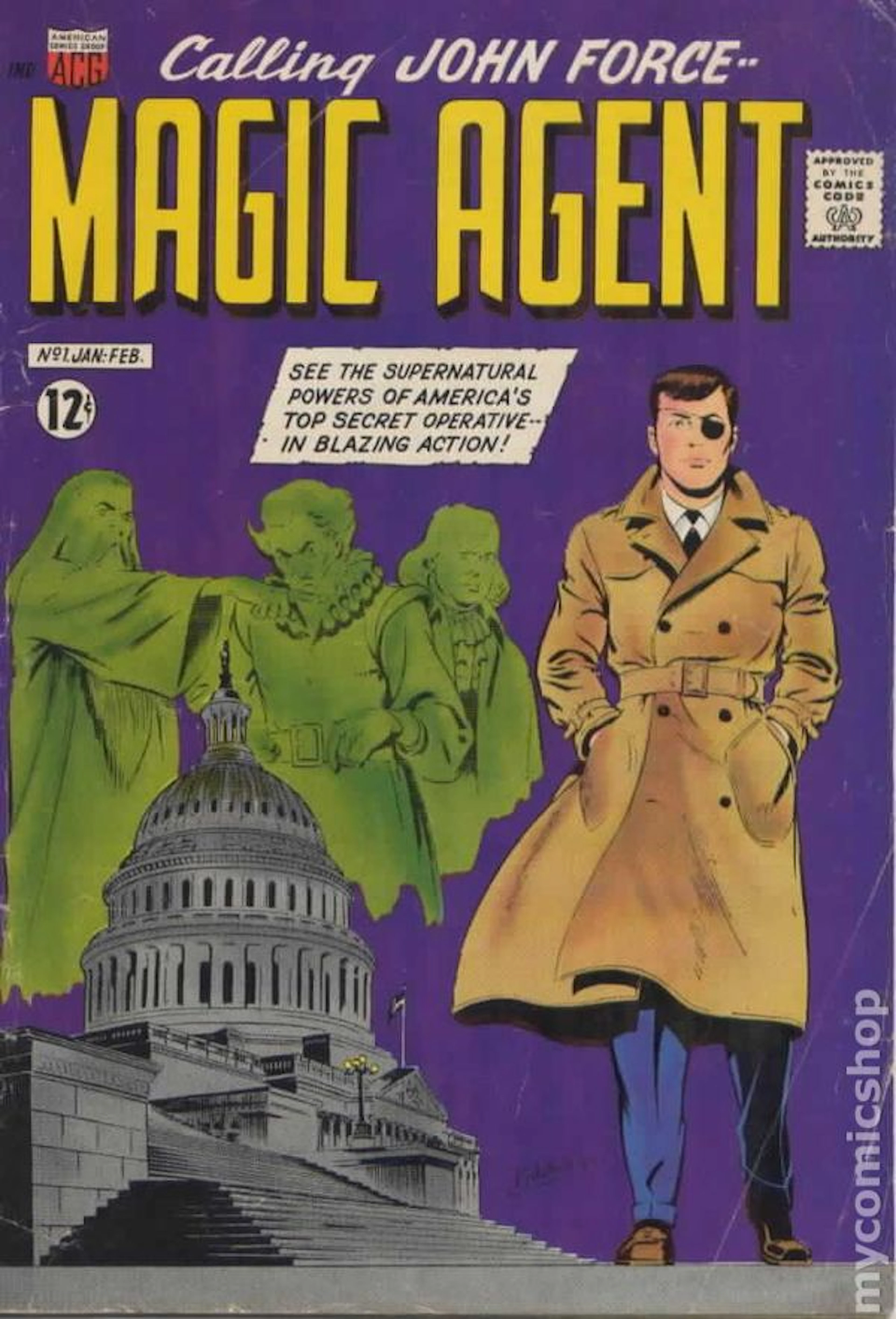 Magic Agent (1962) 1 VG- 3.5